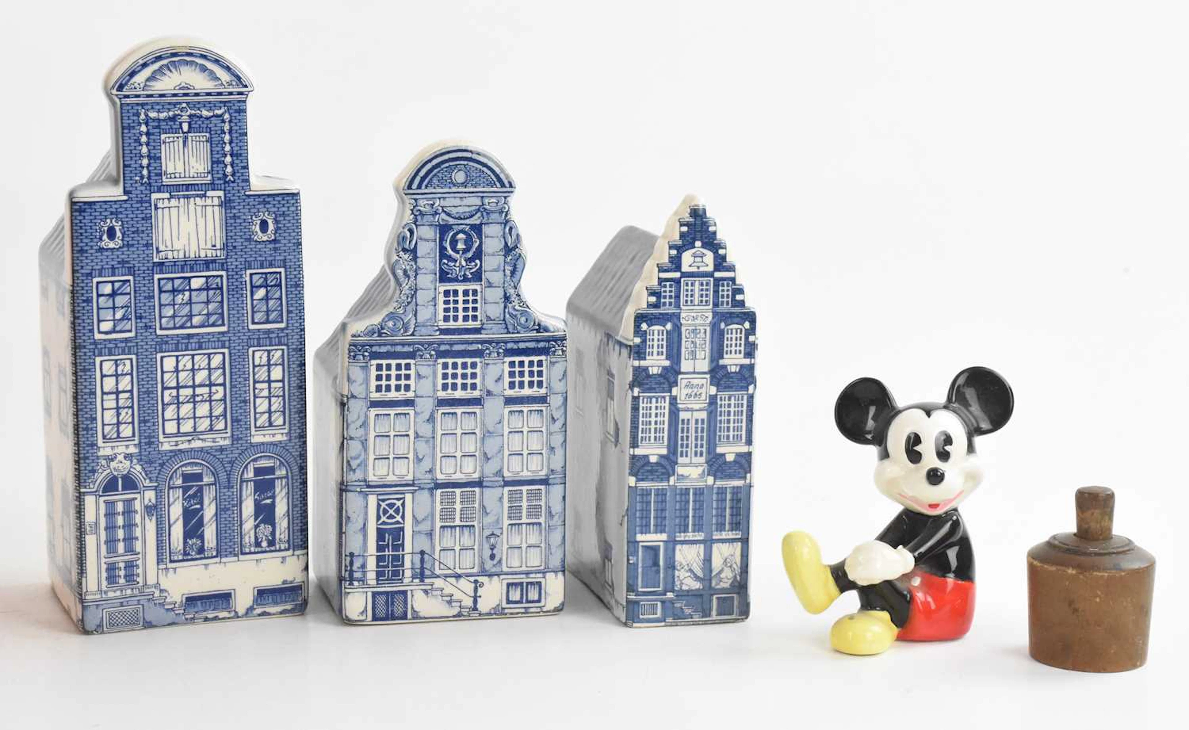 DISNEY JAPAN; a contemporary ceramic model of a seated Mickey Mouse