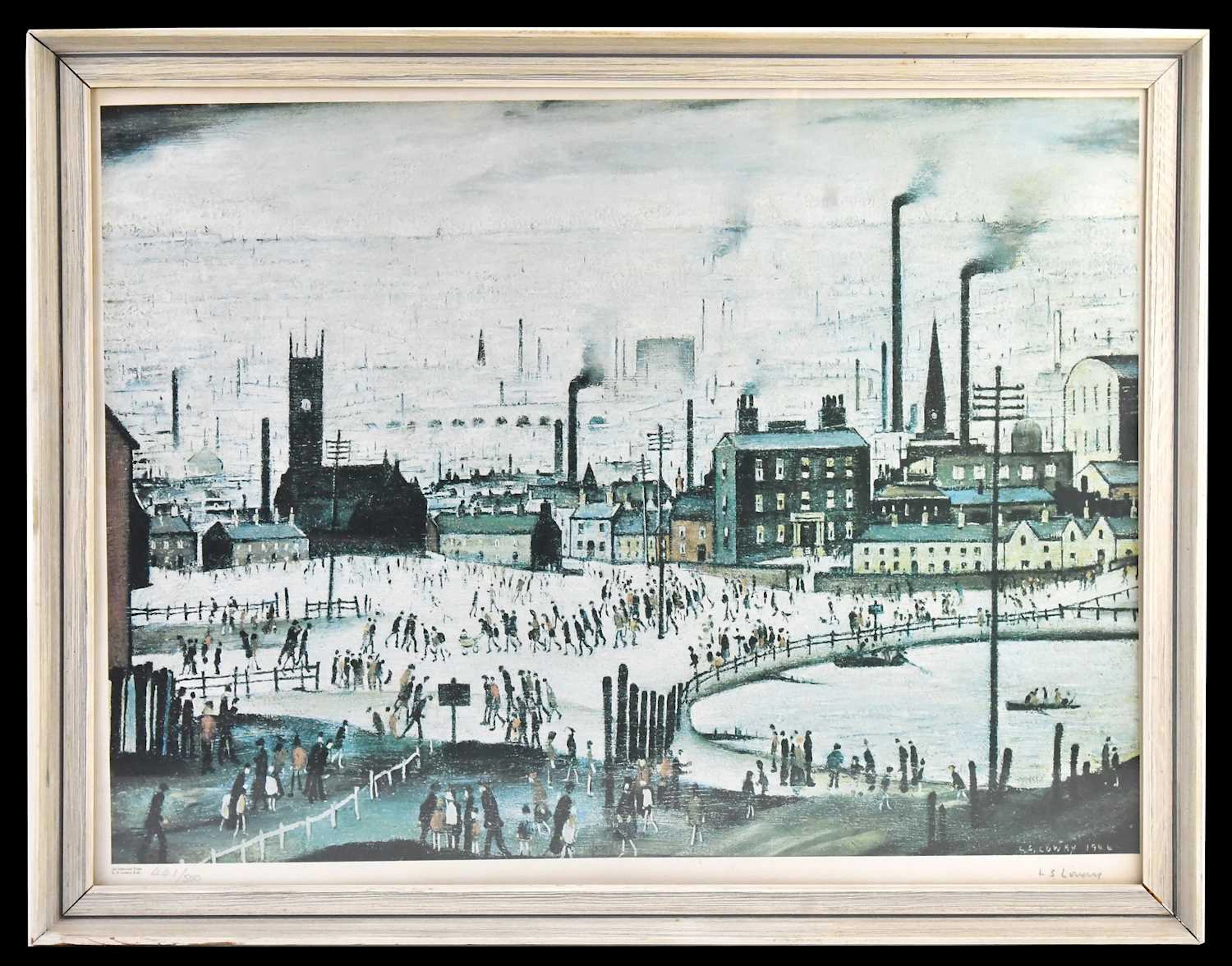 LAURENCE STEPHEN LOWRY RBA RA (1887-1976); pencil signed limited edition print