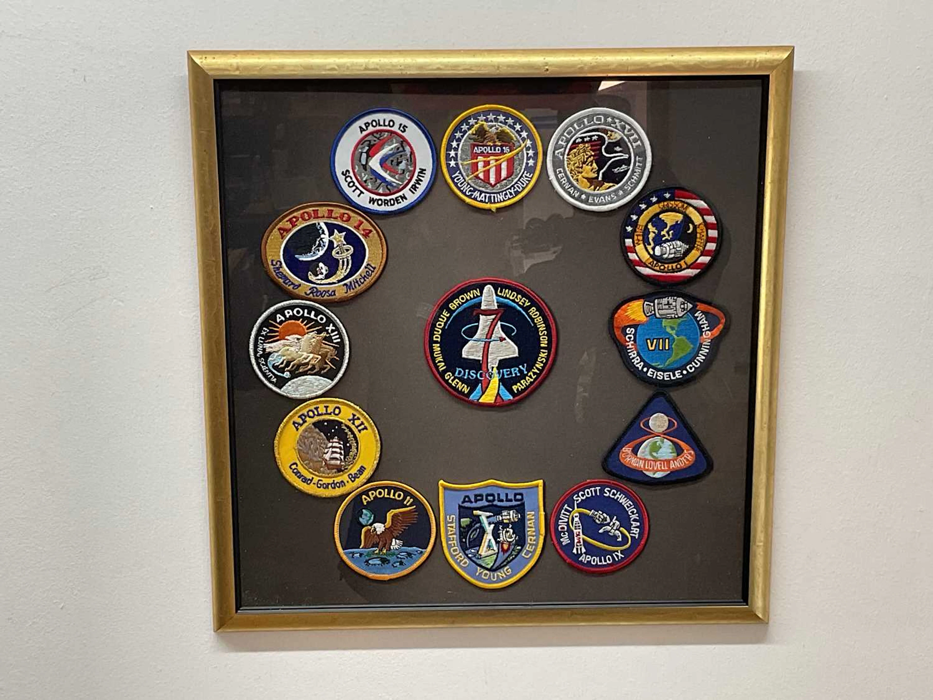 APOLLO SPACE PROGRAM; a collection of Apollo mission patches