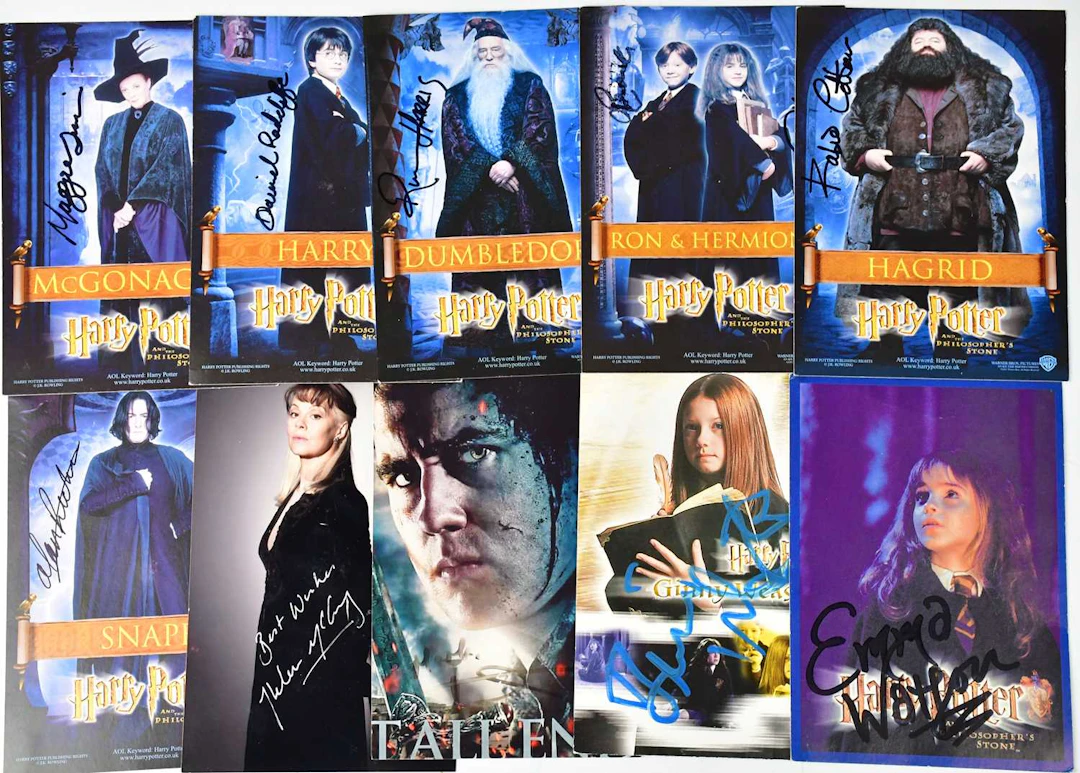 HARRY POTTER; a collection of ephemera