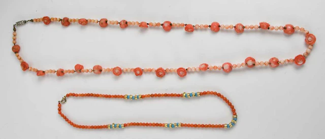 A single strand coral