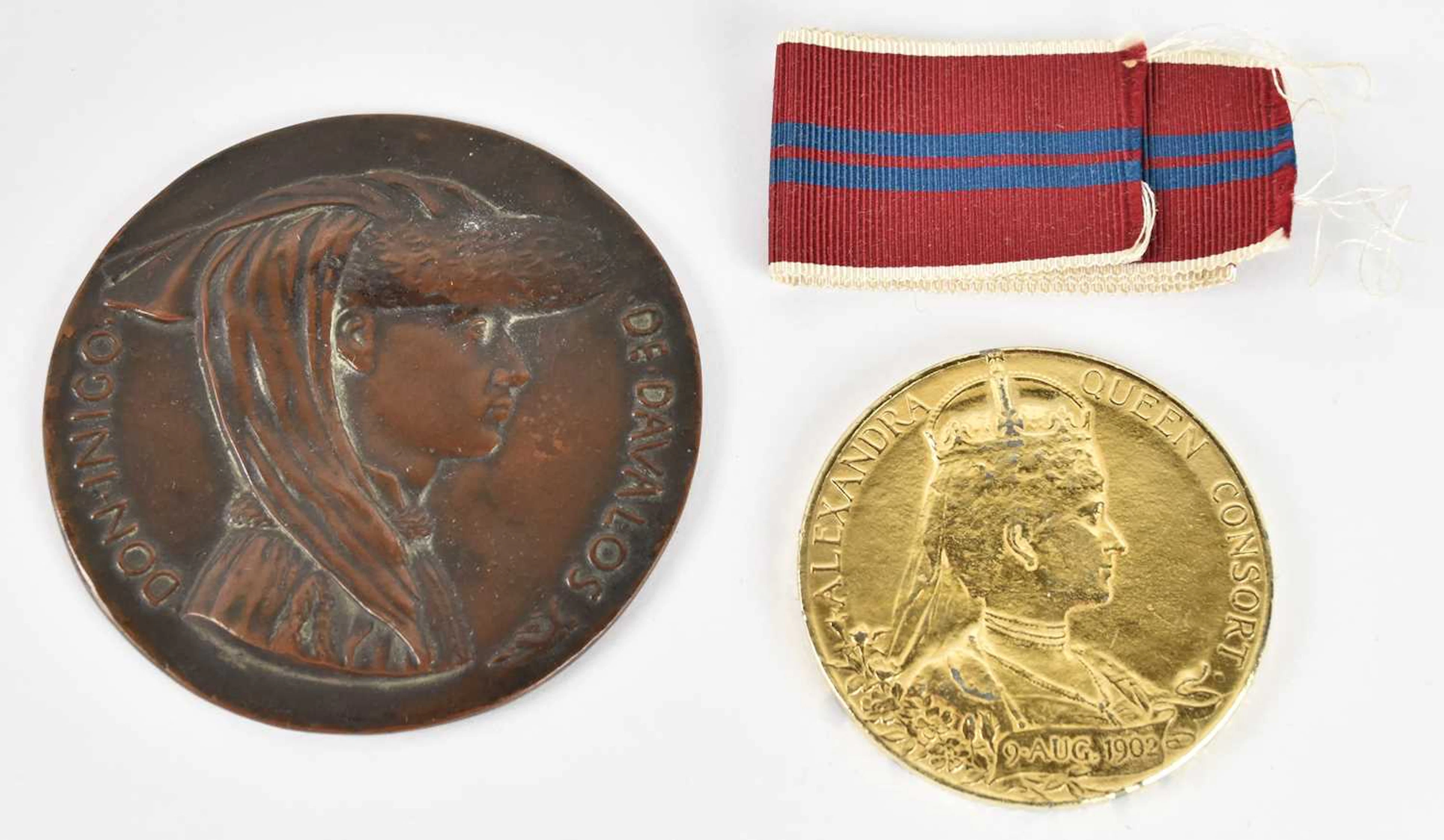An Edward VII Coronation medallion