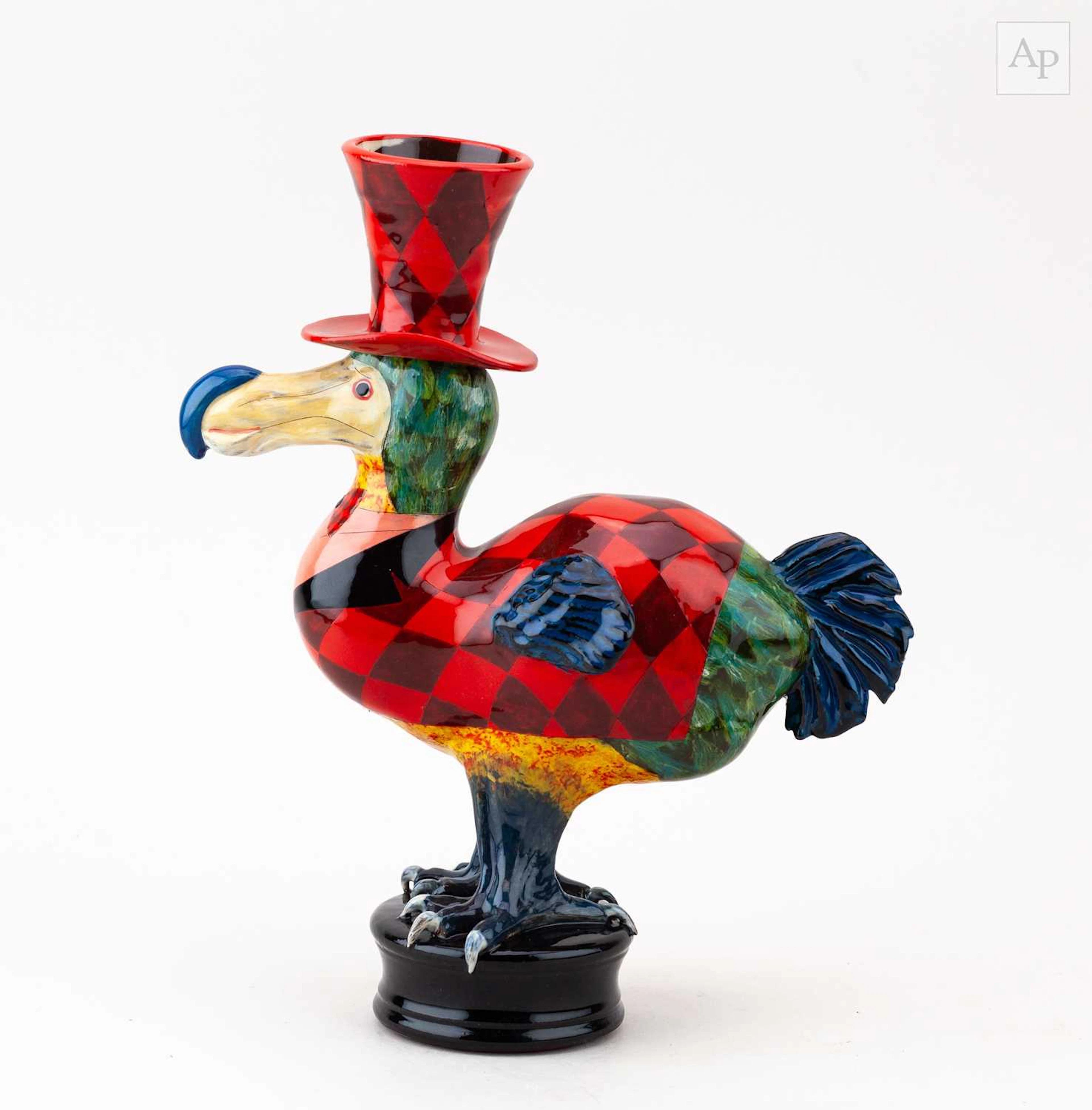 ROSS EMERSON (born 1954); a whimsical earthenware...