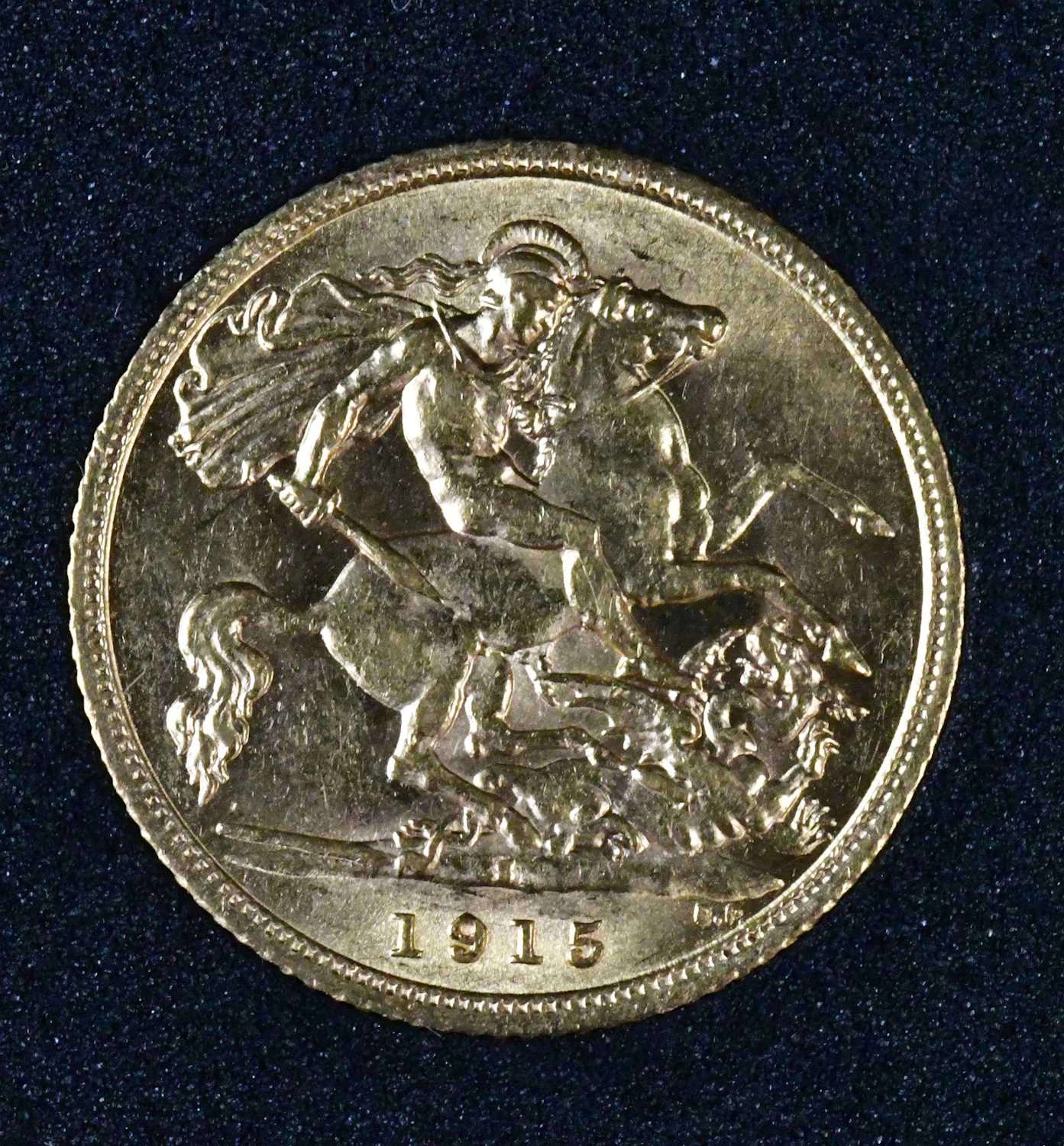A George V sovereign