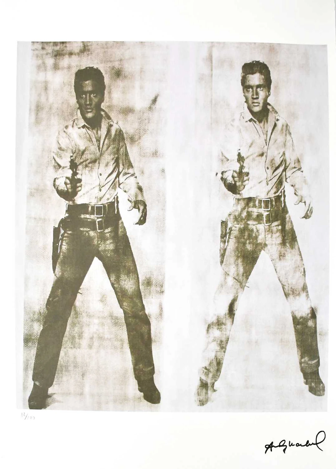 AFTER ANDY WARHOL (1928-1987); limited edition print