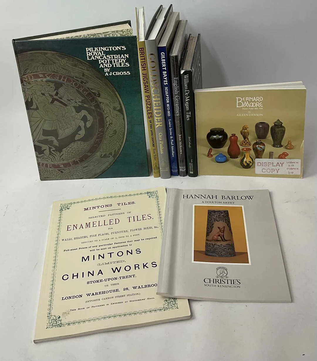 REFERENCE BOOKS; a collection of nine books and pamphlets...