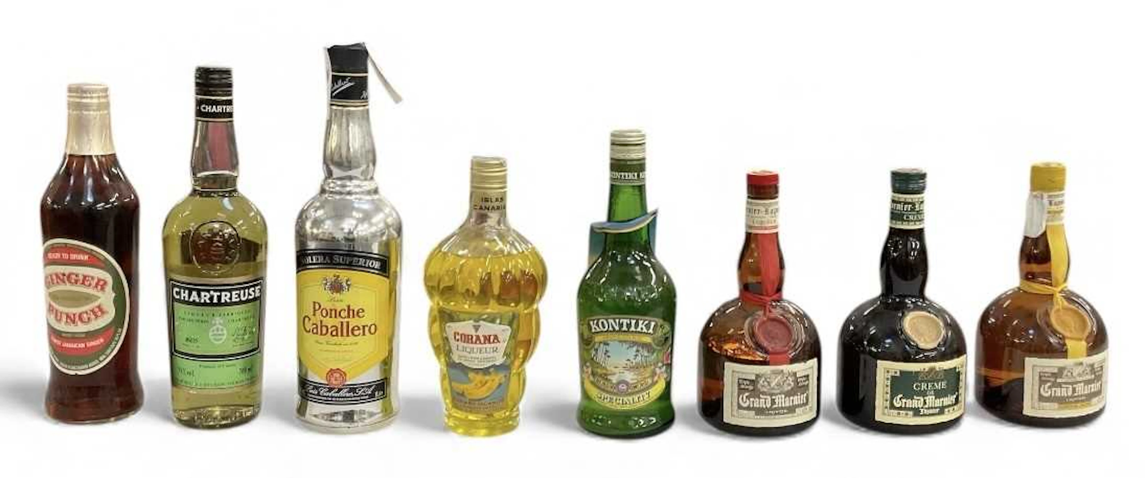 MIXED SPIRITS; a bottle of Triple Orange Grand Marnier Liqueur