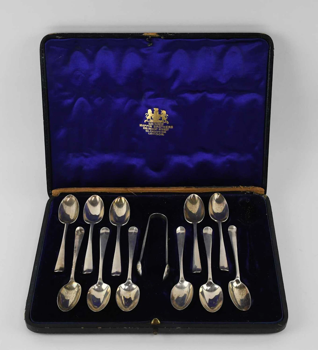 JOSIAH WILLIAMS & CO; a cased set of eleven Victorian...