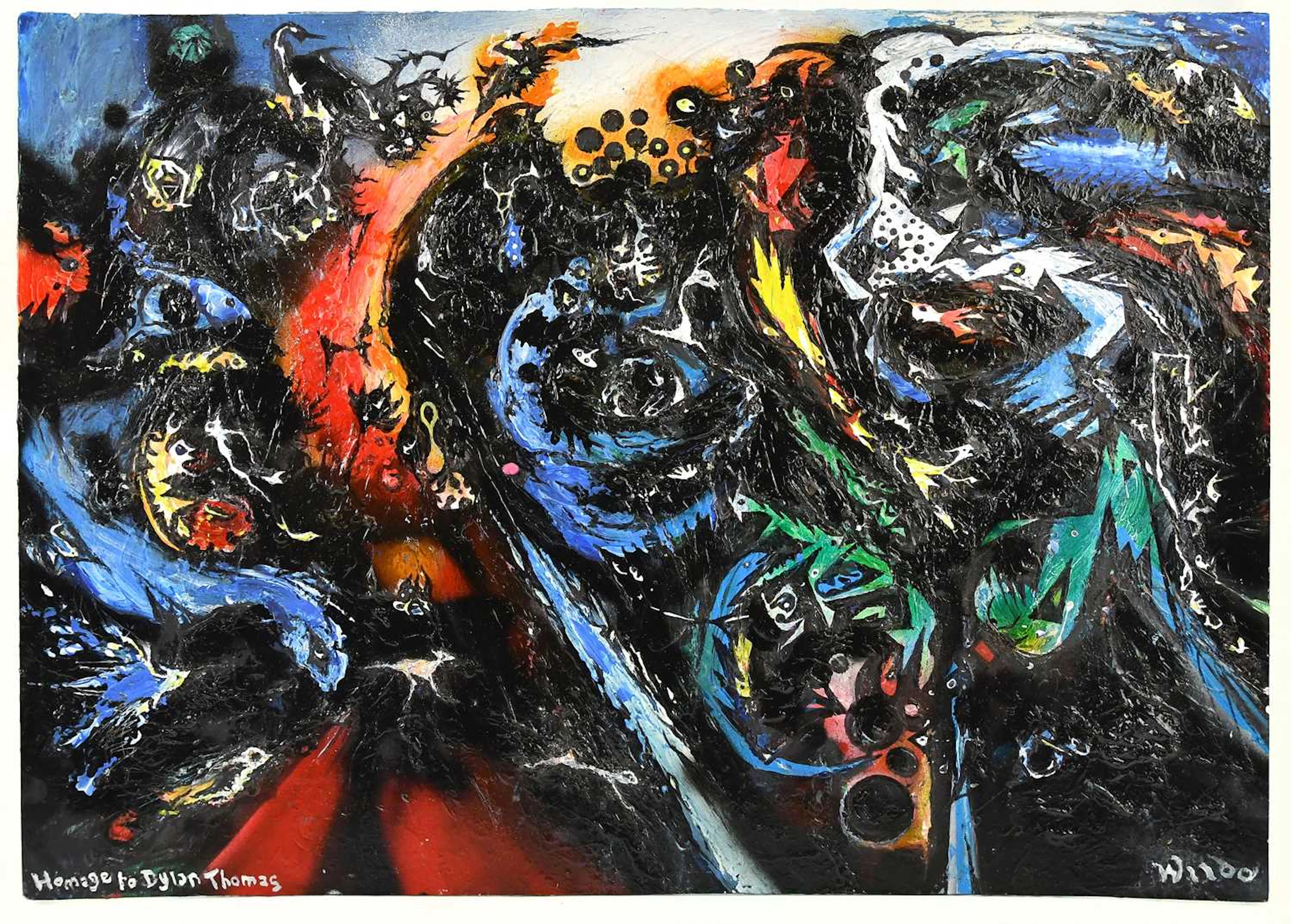 DAVID WILDE (1913-1978); oil on artist board