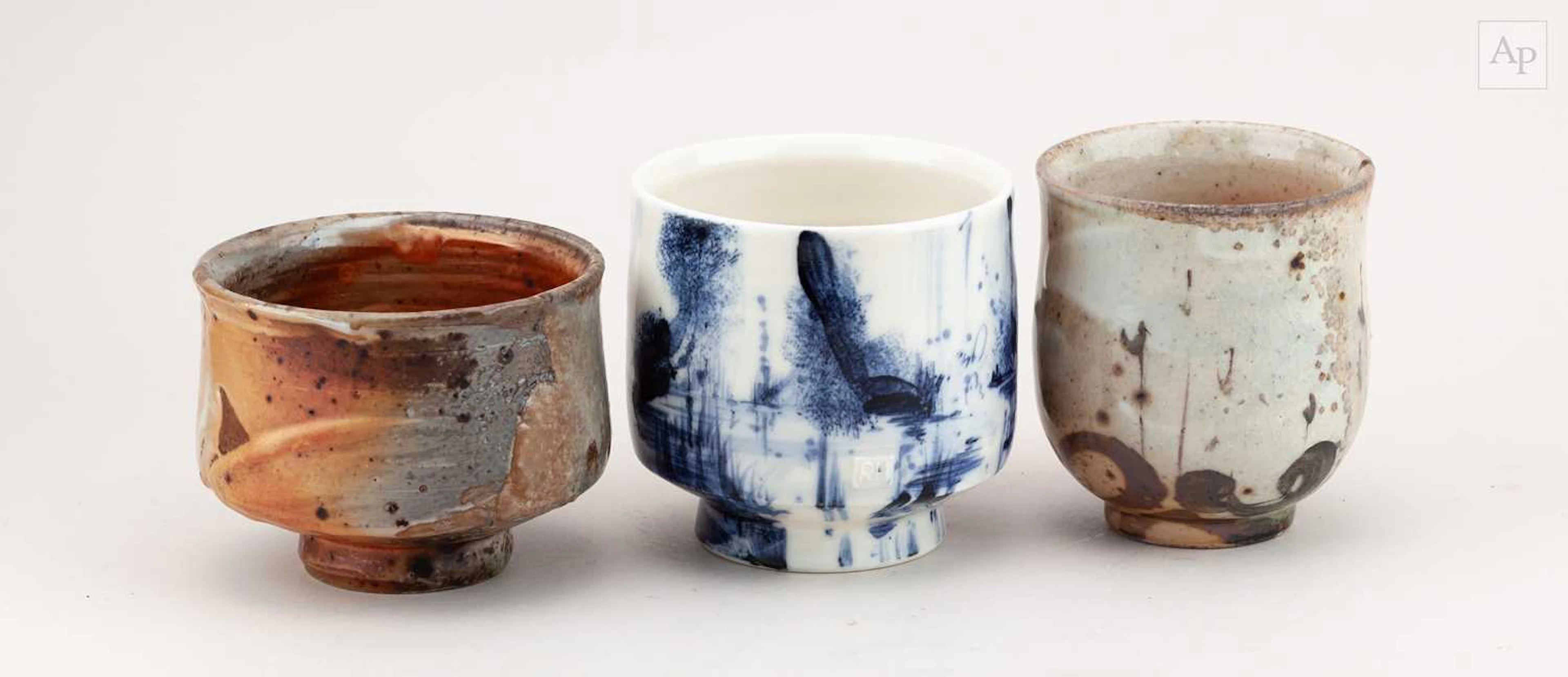 RICHARD HEELEY for Hempmill Pottery; a wood fired...