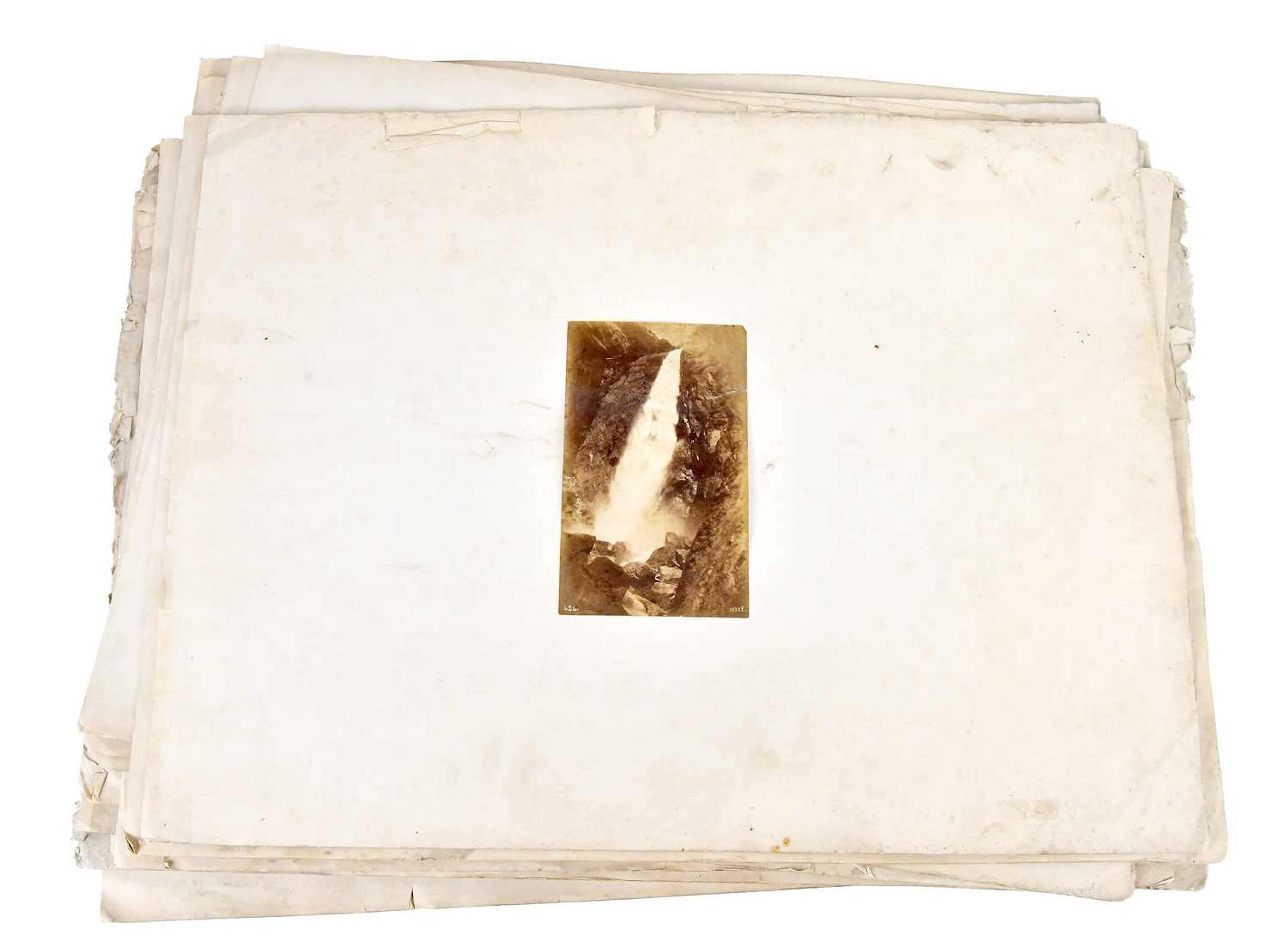 AMERICAN PHOTOGRAPHY; a collection of twenty-one albumen...