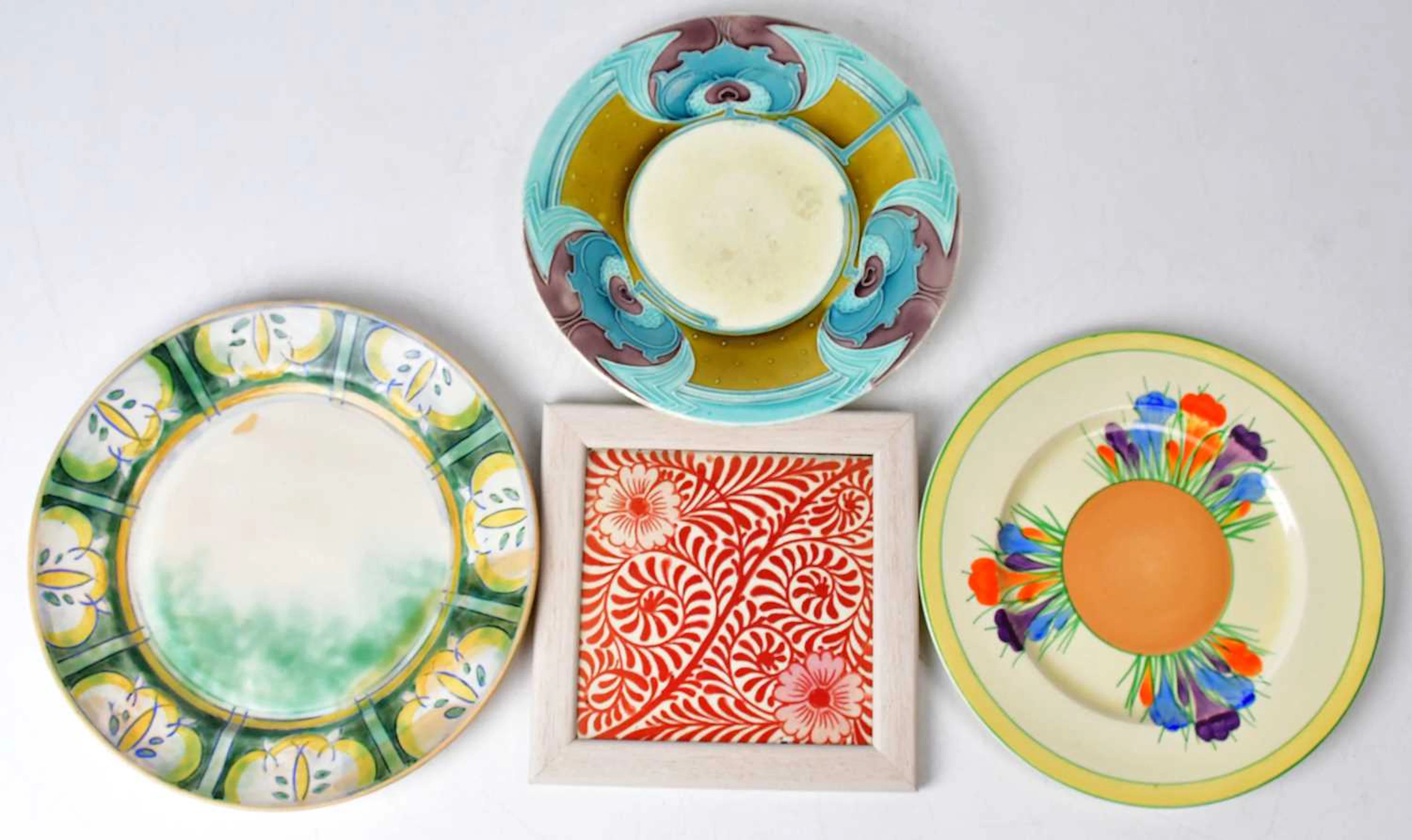 A Mintons Secessionist plate