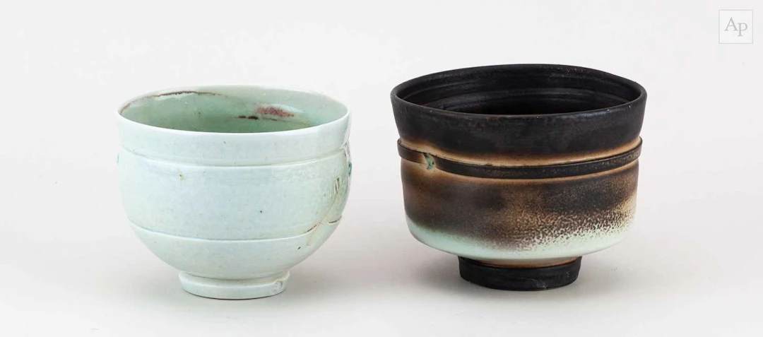 JACK DOHERTY (born 1948); a porcelain bowl with...