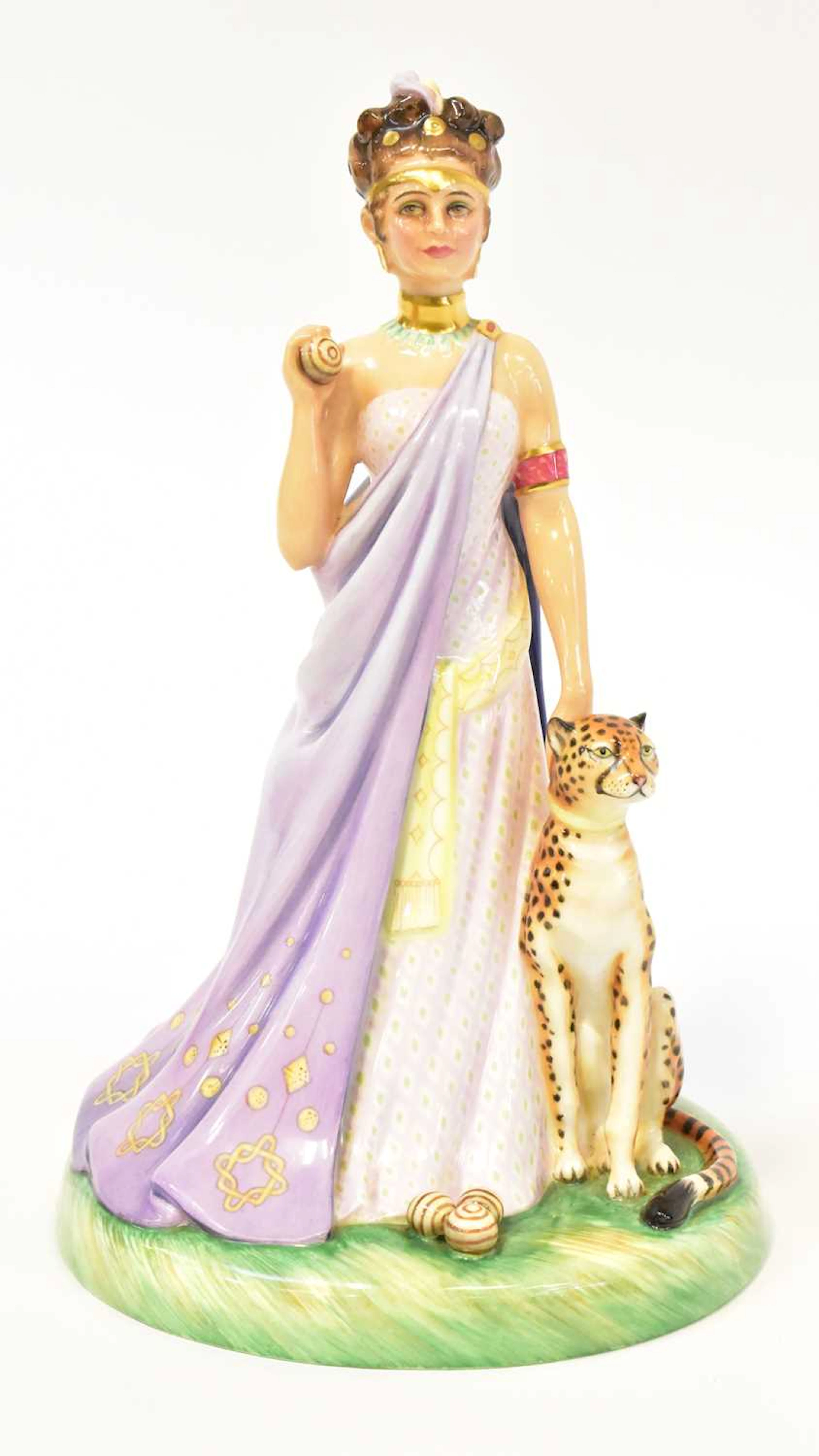 ROYAL DOULTON; a 'Les Femme Fatales Queen of Sheba' figure