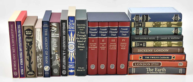 THE FOLIO SOCIETY; to include NOTABLE HISTORICAL TRIALS