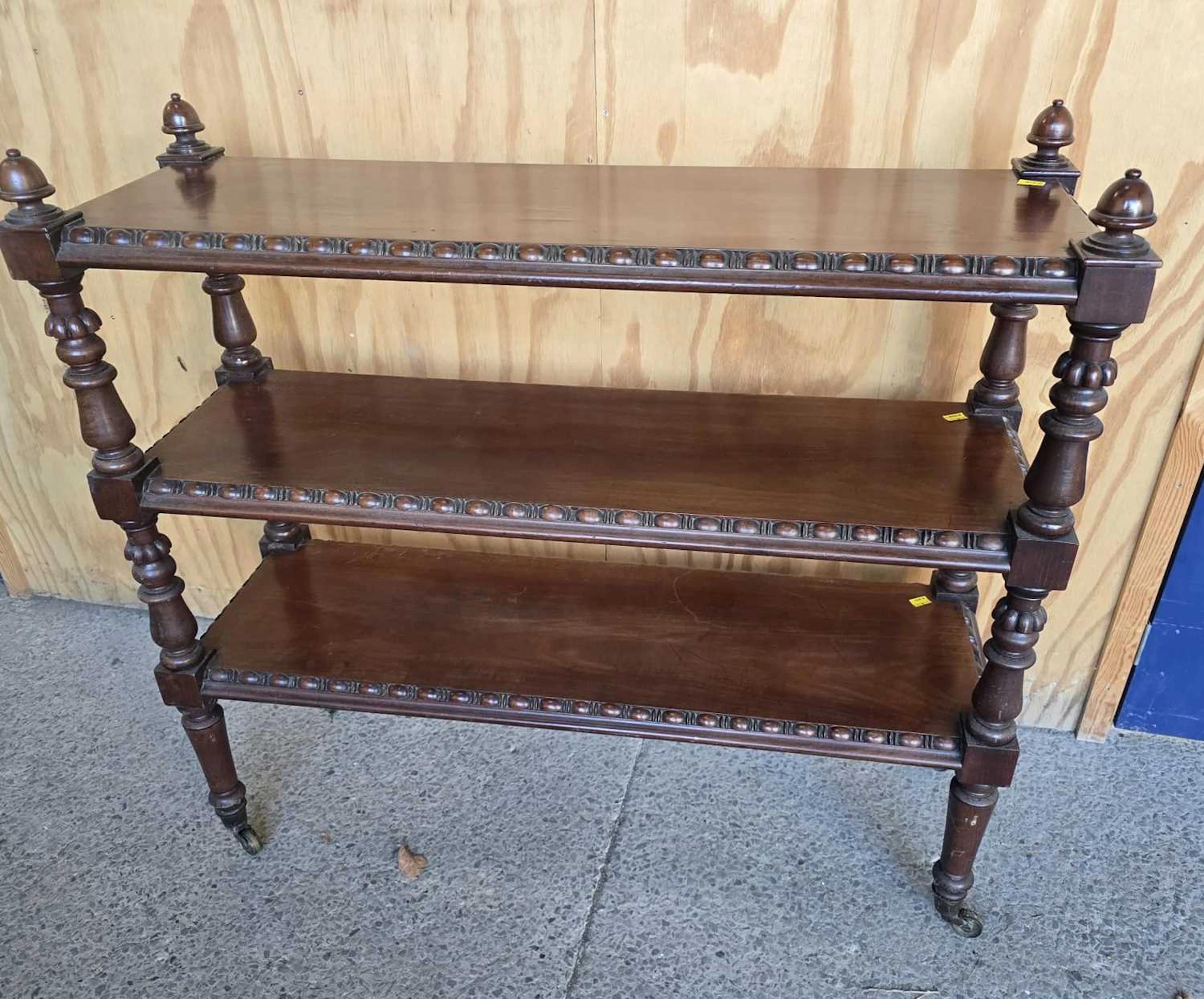 A 19th century mahogany buffet