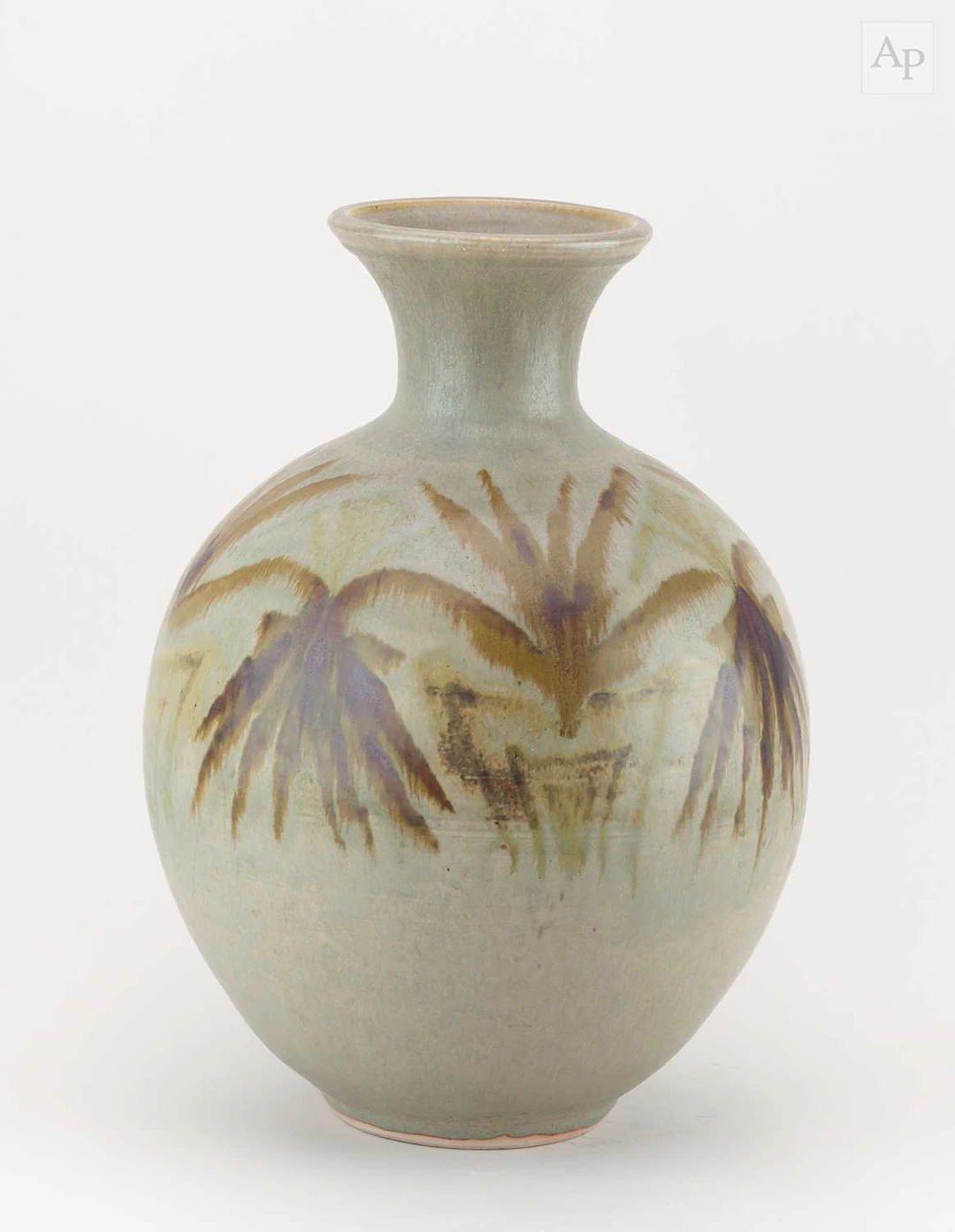 VERA TOLLOW (born 1931); a large bulbous stoneware bottle...