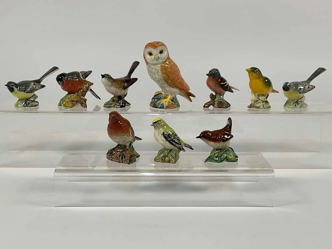 BESWICK; ceramic model of birds including 'Robin'