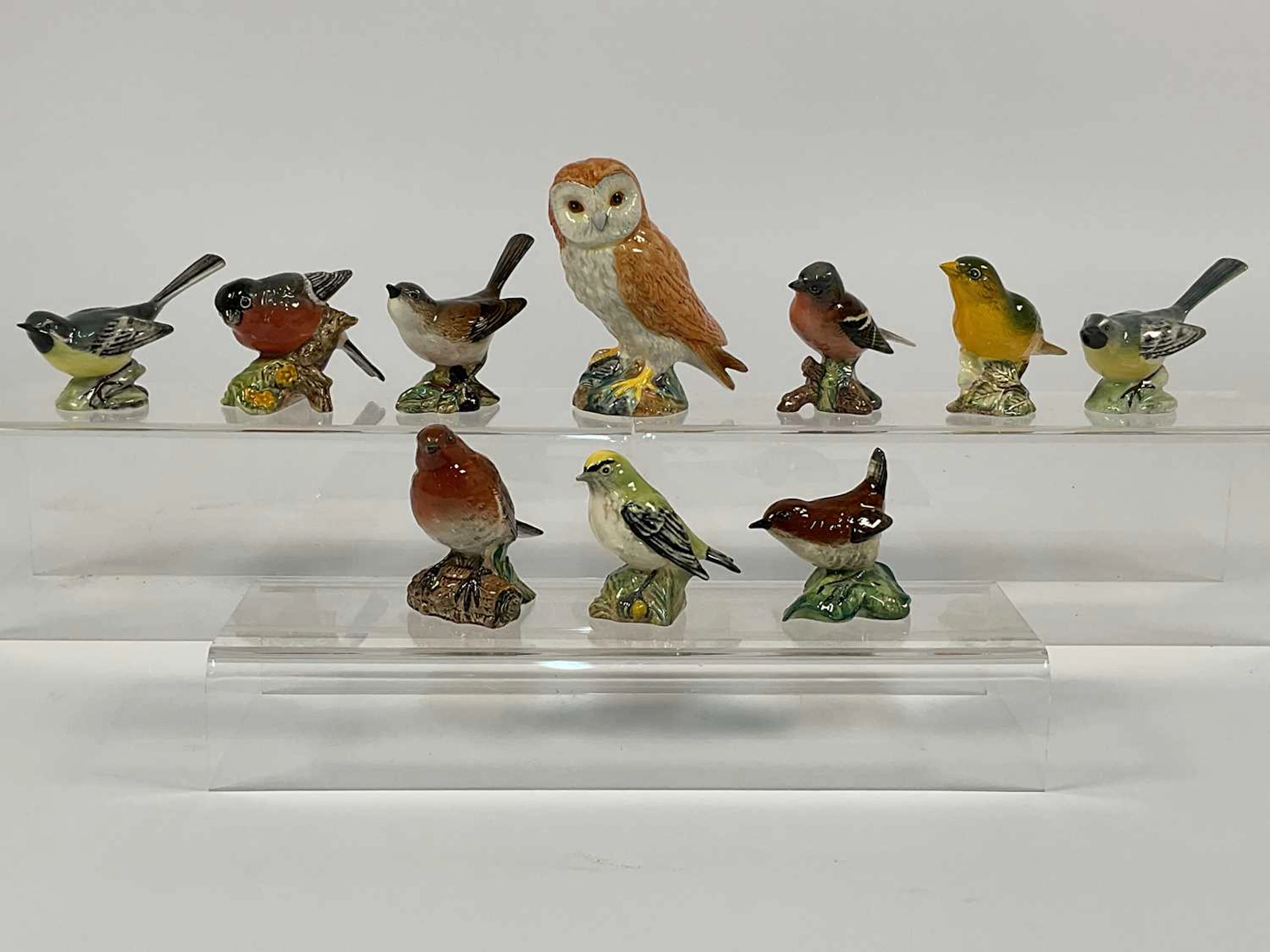 BESWICK; ceramic model of birds including 'Robin'