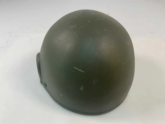A modern British military helmet