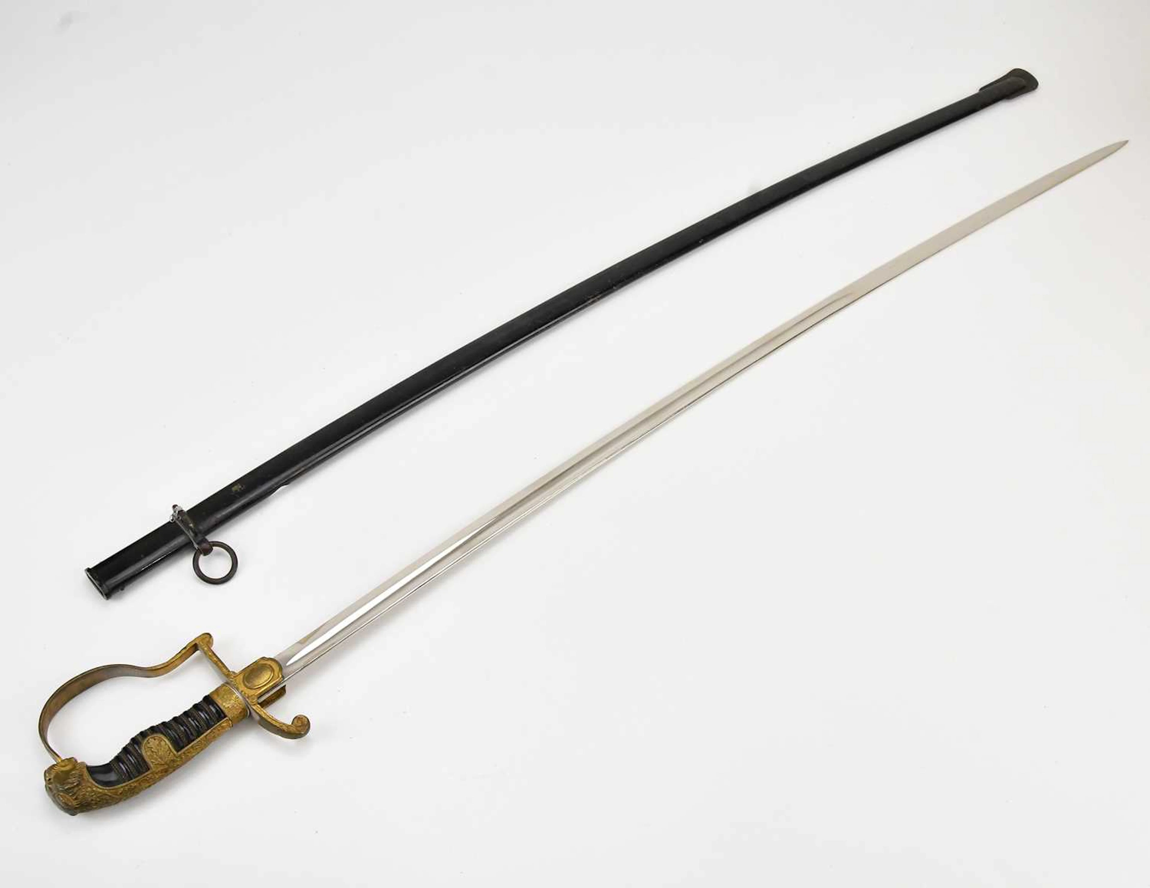 A WWII German artillery officer's sword