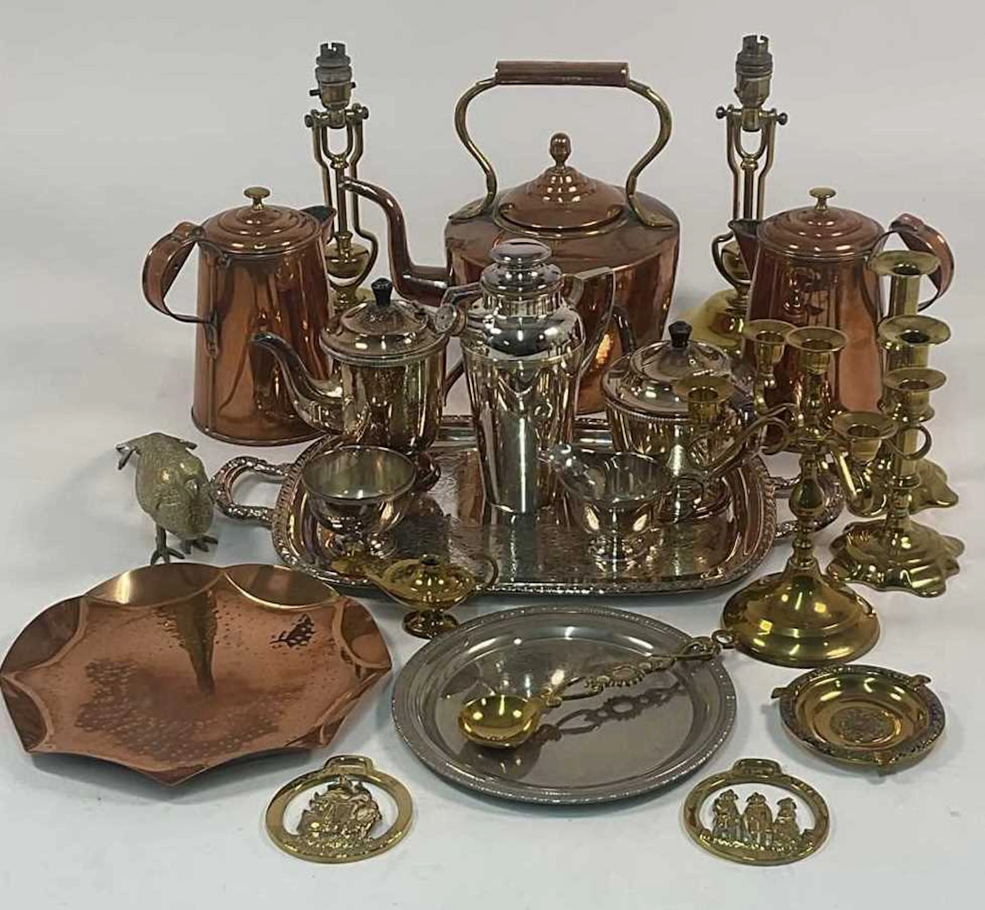 A copper kettle