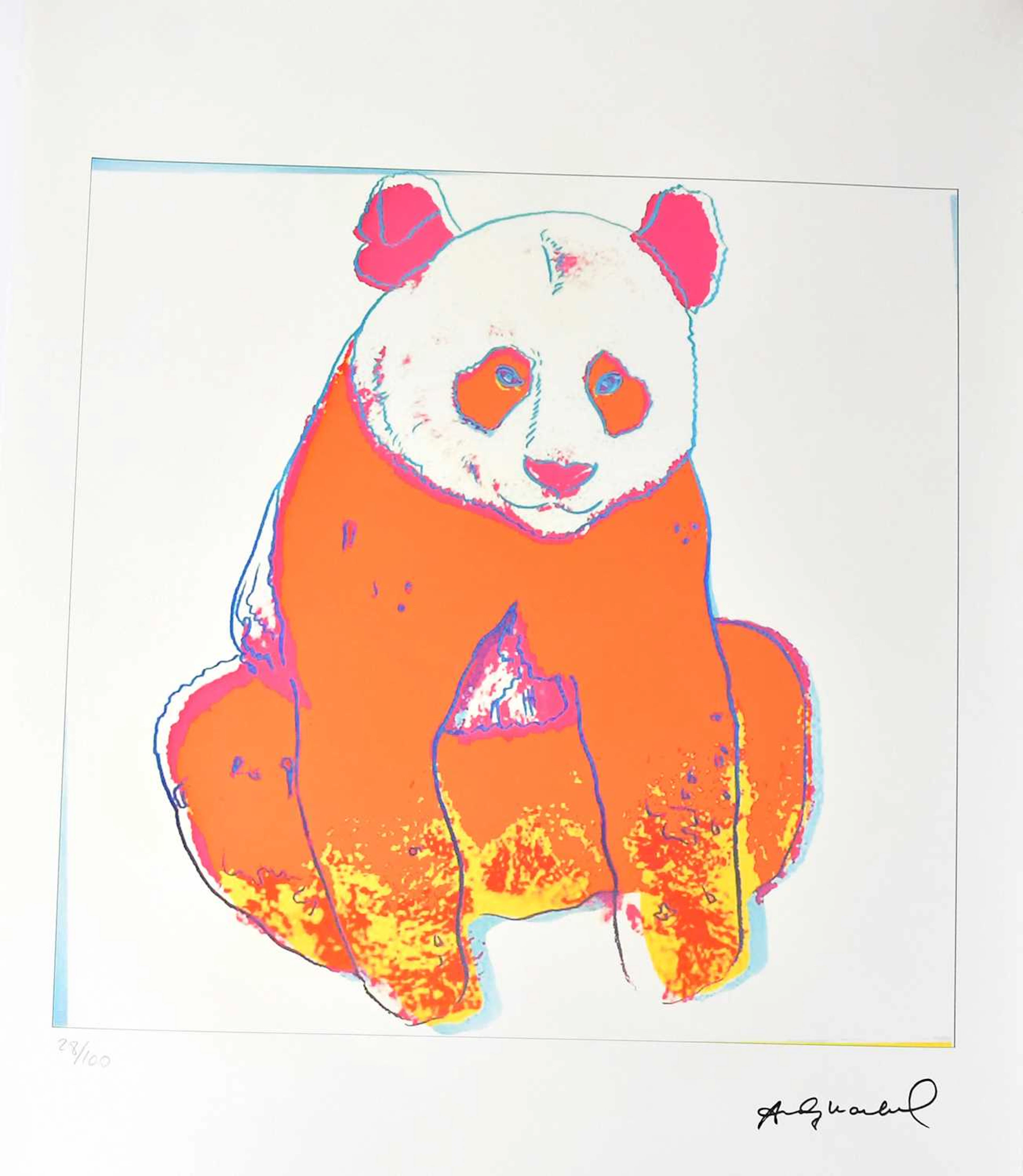 AFTER ANDY WARHOL (1928-1987); limited edition print