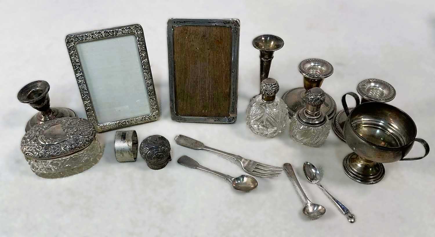 A Queen Elizabeth II hallmarked silver napkin ring