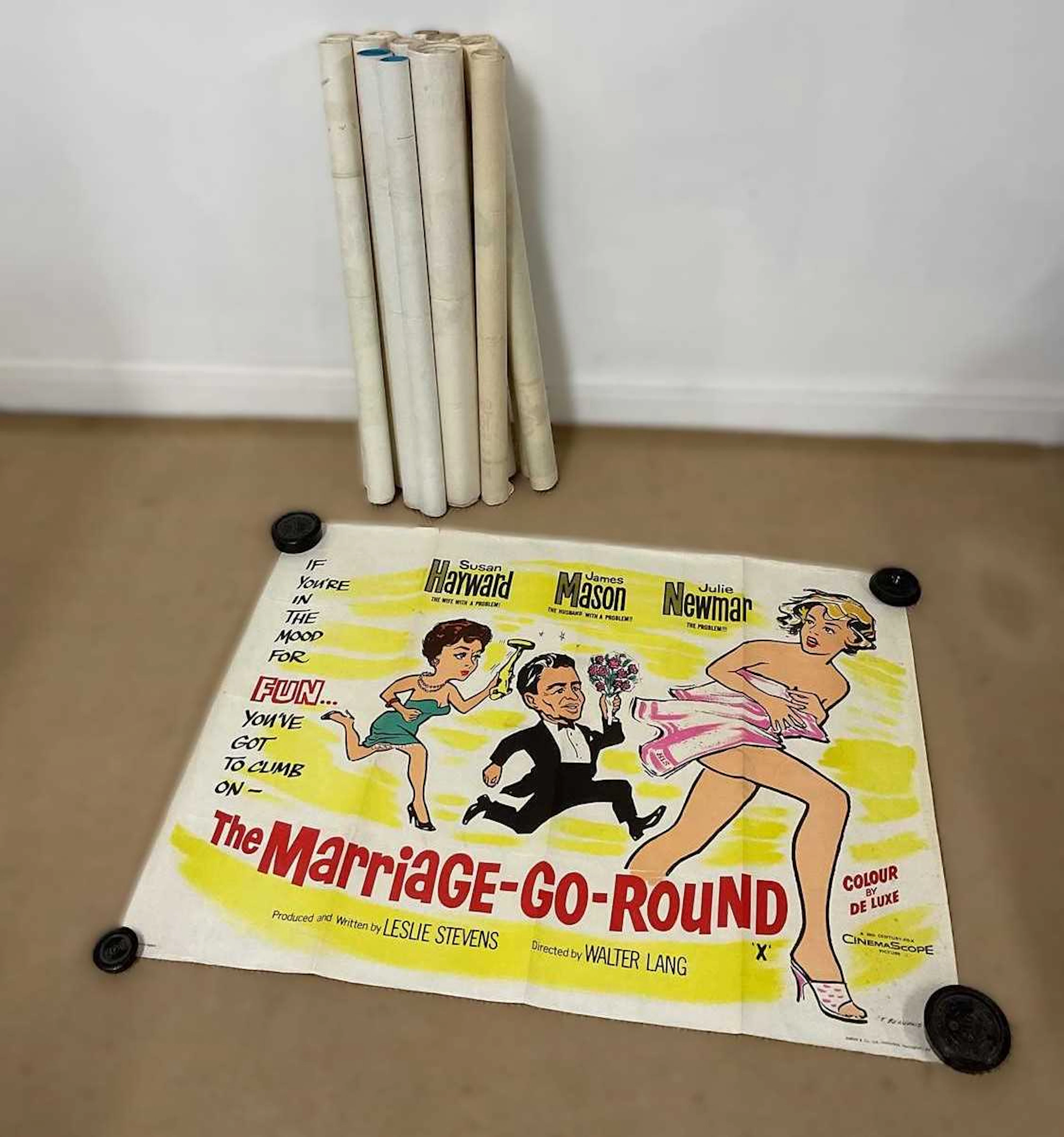 A collection of eight film posters comprising 'Revenge of the Pink Panther'
