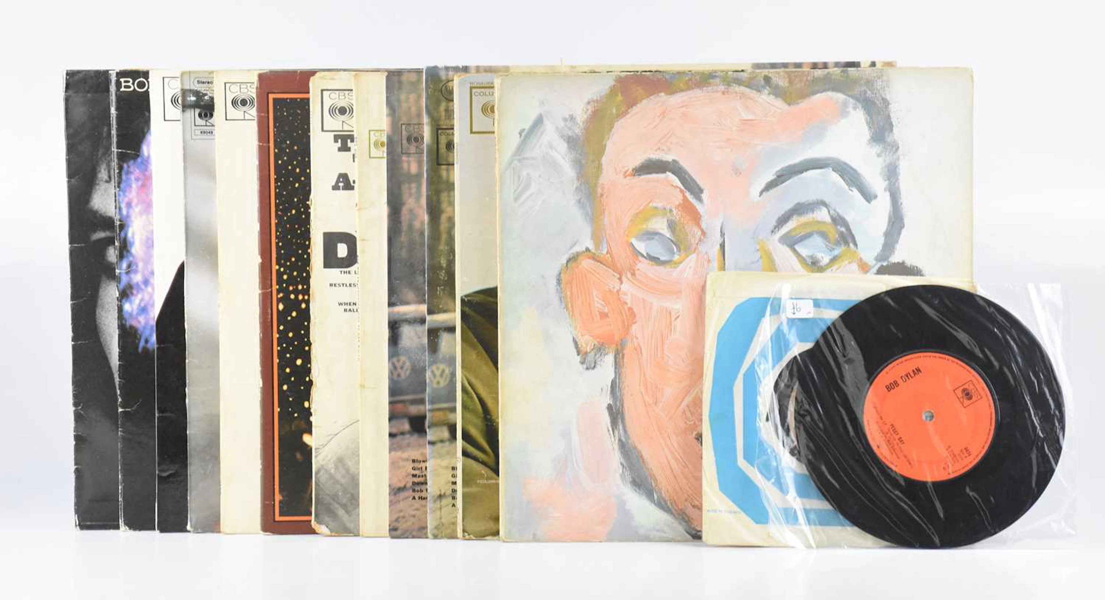 BOB DYLAN; twelve albums comprising Hard Rain (32308)