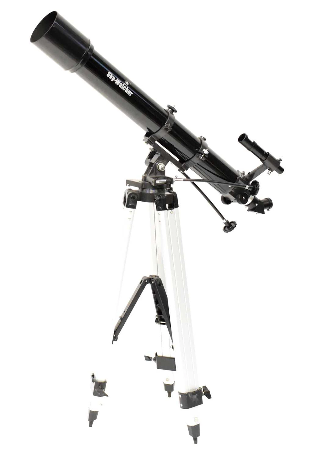 A Sky-Watcher 90mm-910mm telescope