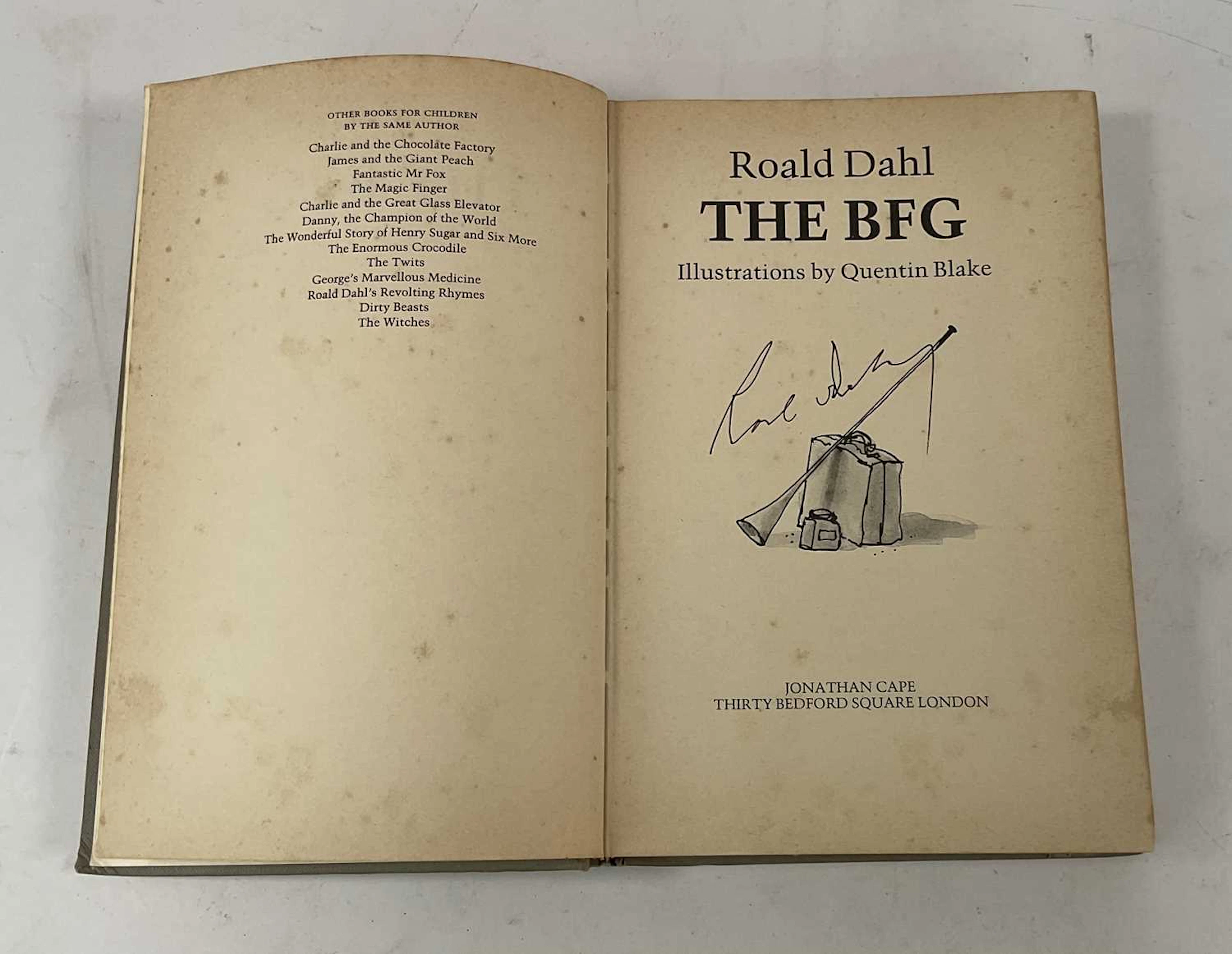 ROALD DAHL; The BFG