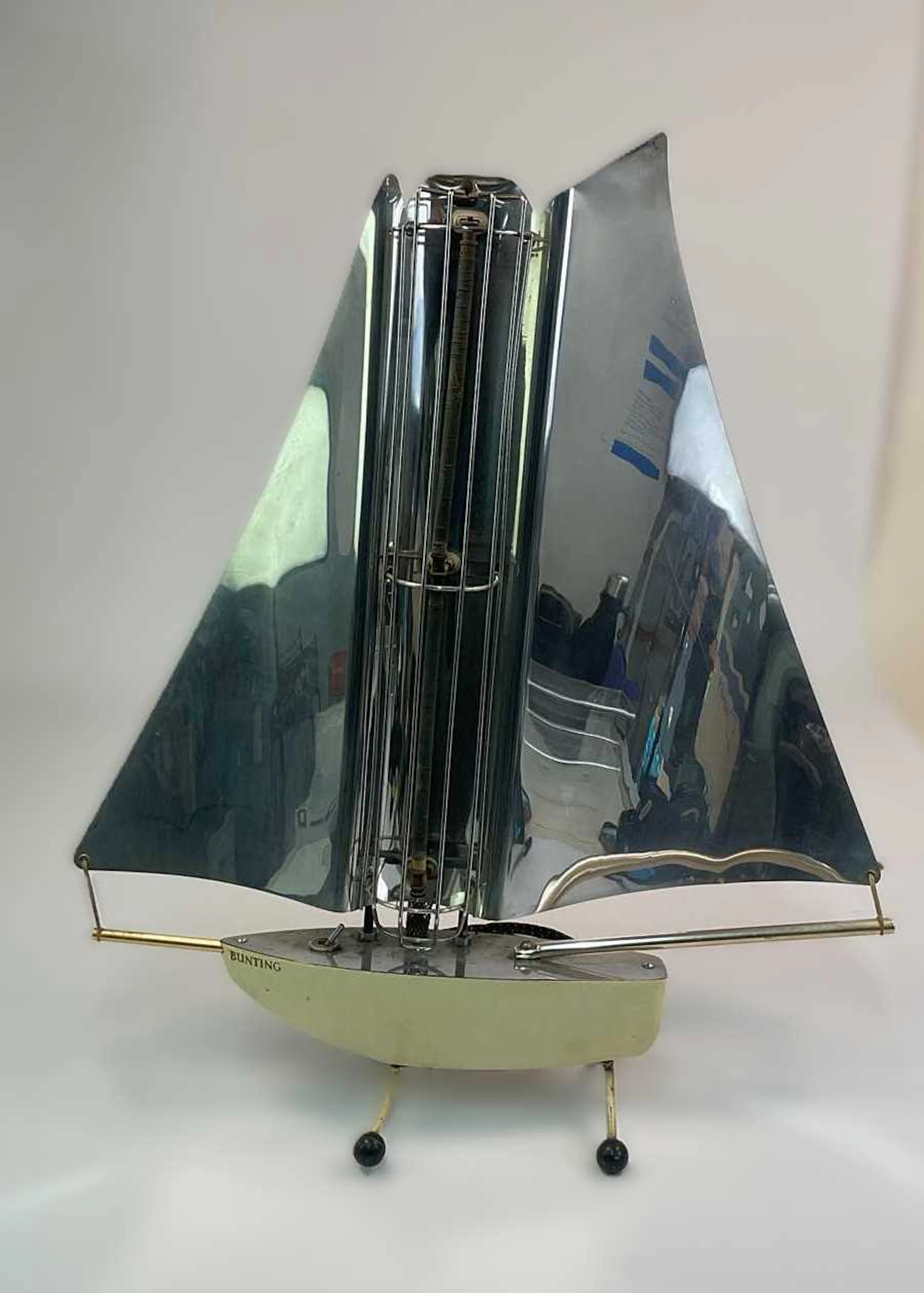 BUNTING 'YACHT'; a sailing yacht shaped heater