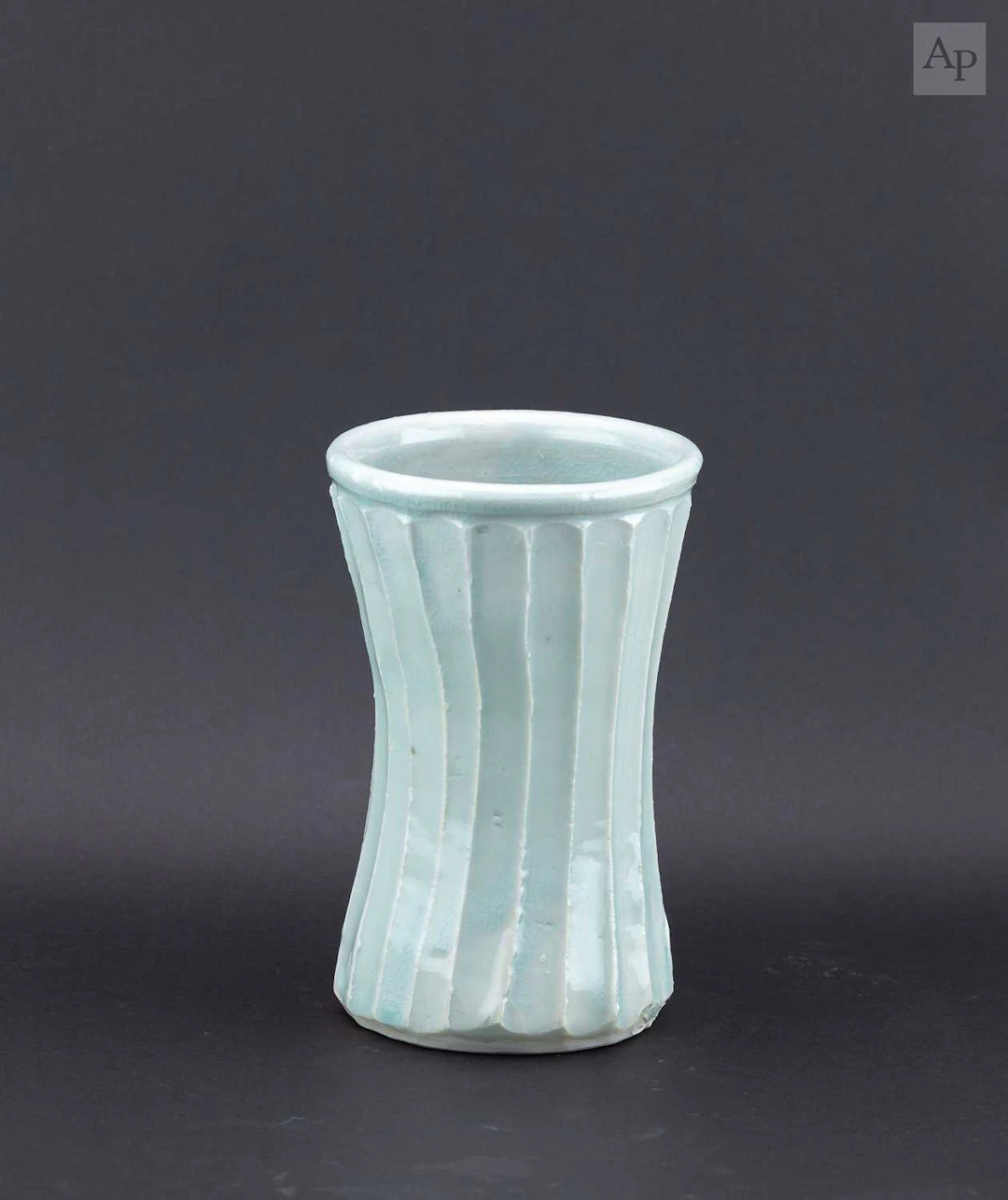 TREVOR CORSER (1938-2015) for Leach Pottery; a fluted...