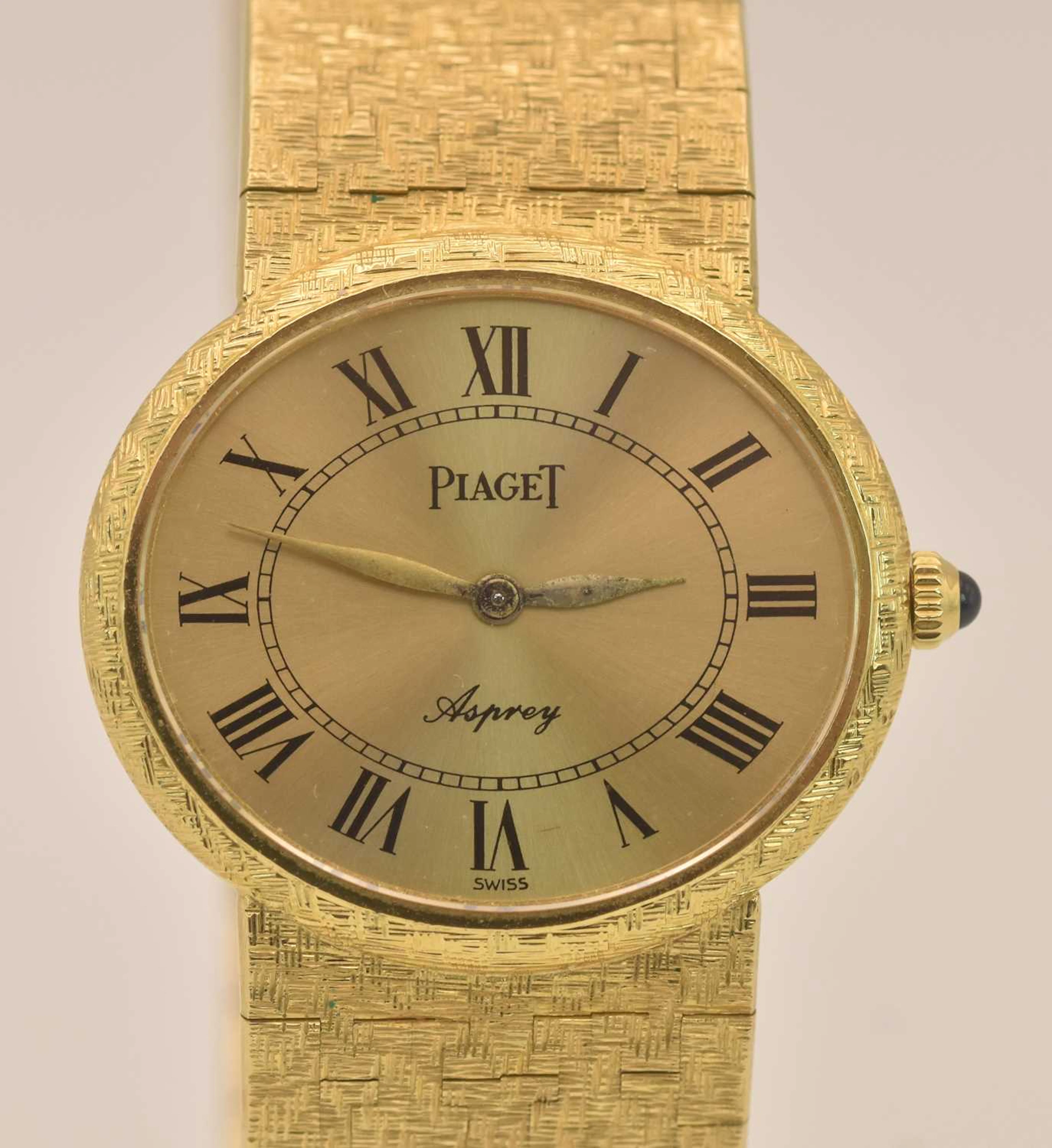PIAGET; an 18ct yellow gold lady's wristwatch