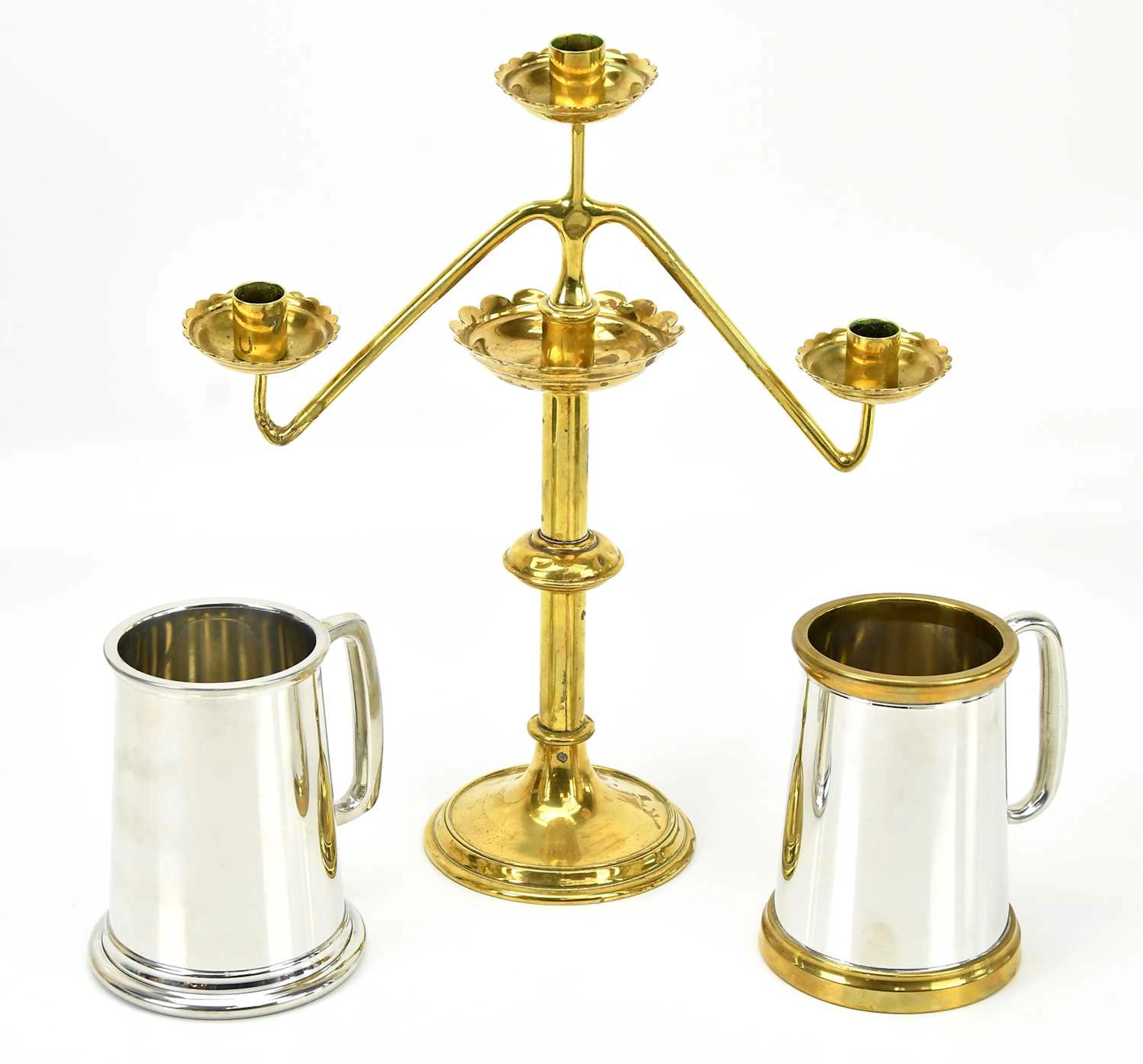 WENTWORTH; a modern polished pewter mug