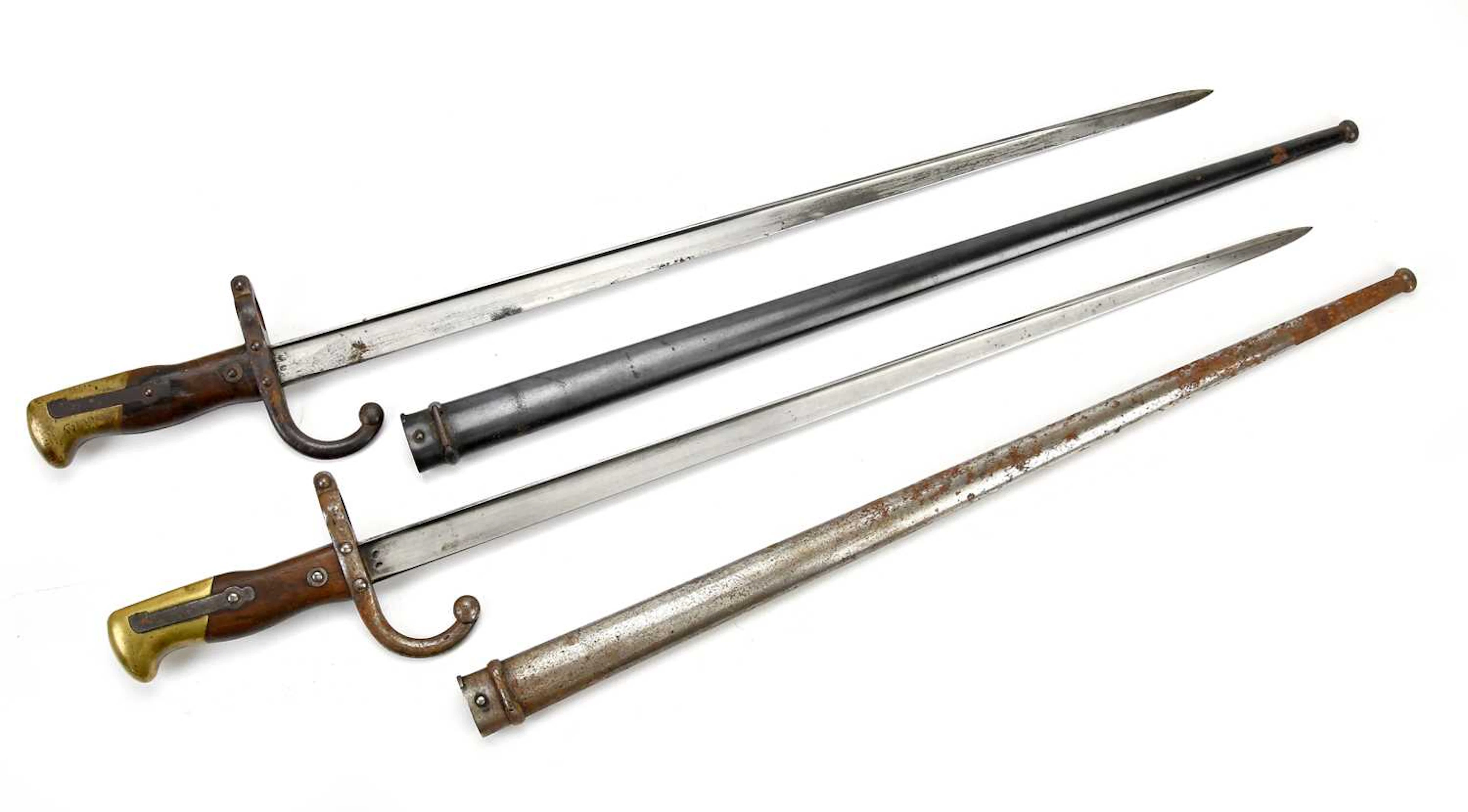 Two 1878 bayonets