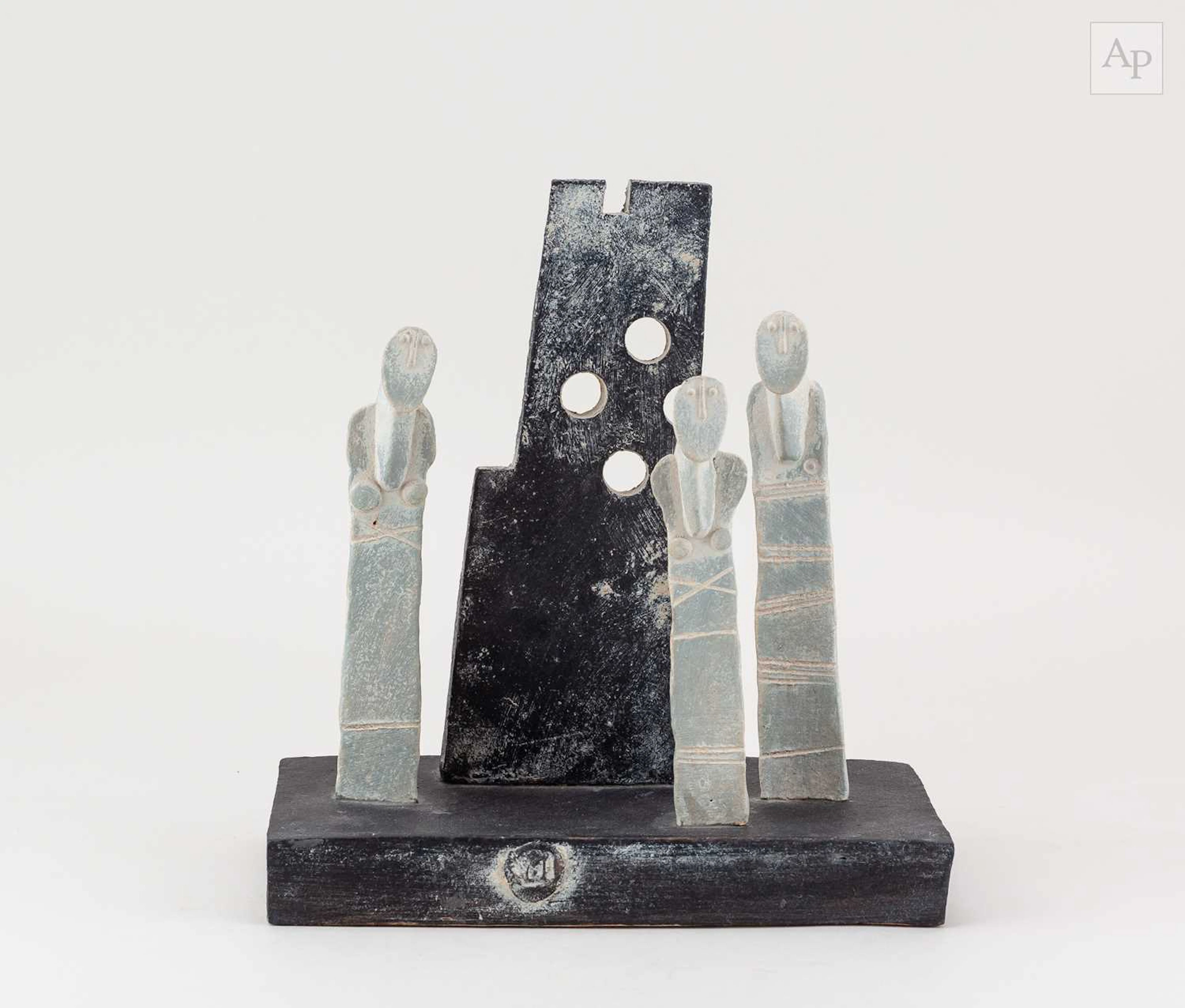 JOHN MALTBY (1936-2020); 'Figures and Ruins'