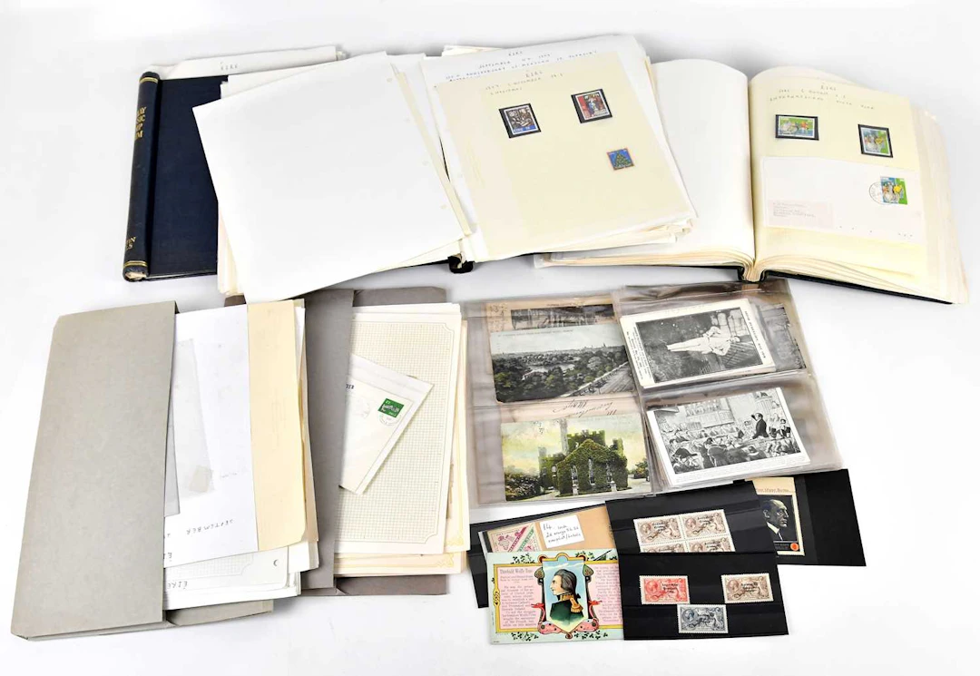 IRELAND; an interesting accumulation including postal history from pre-stamps