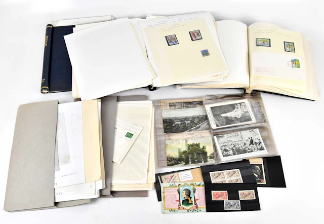 IRELAND; an interesting accumulation including postal history from pre-stamps