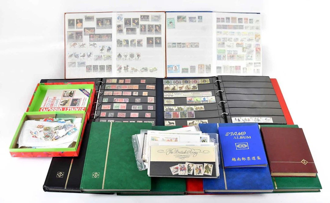 WORLD; in stock books or albums