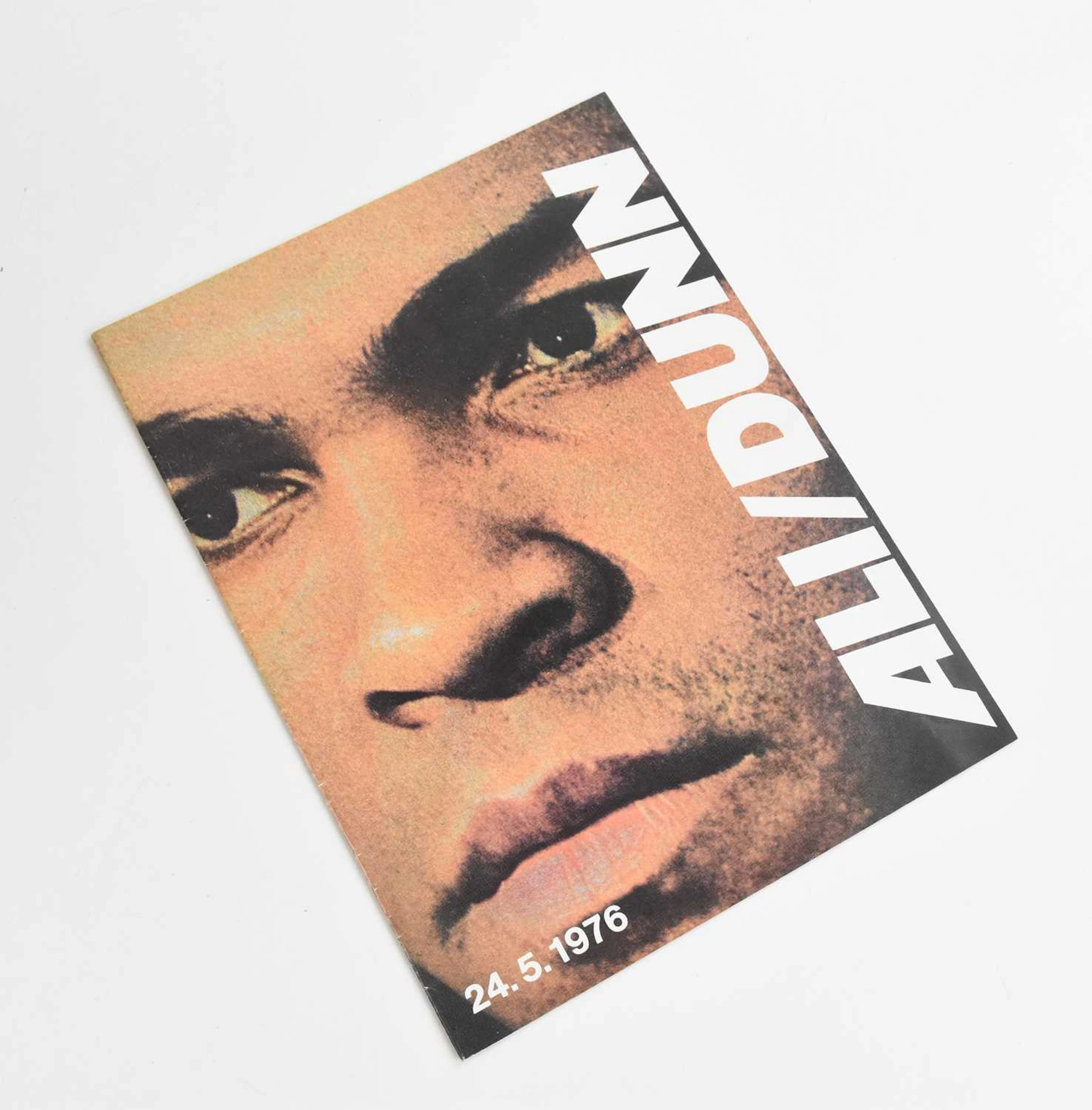 BOXING INTEREST; an original programme Muhammad Ali vs Richard Dunn