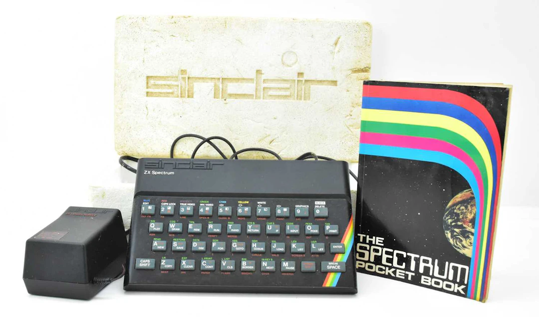 SINCLAIR; a vintage ZX Spectrum