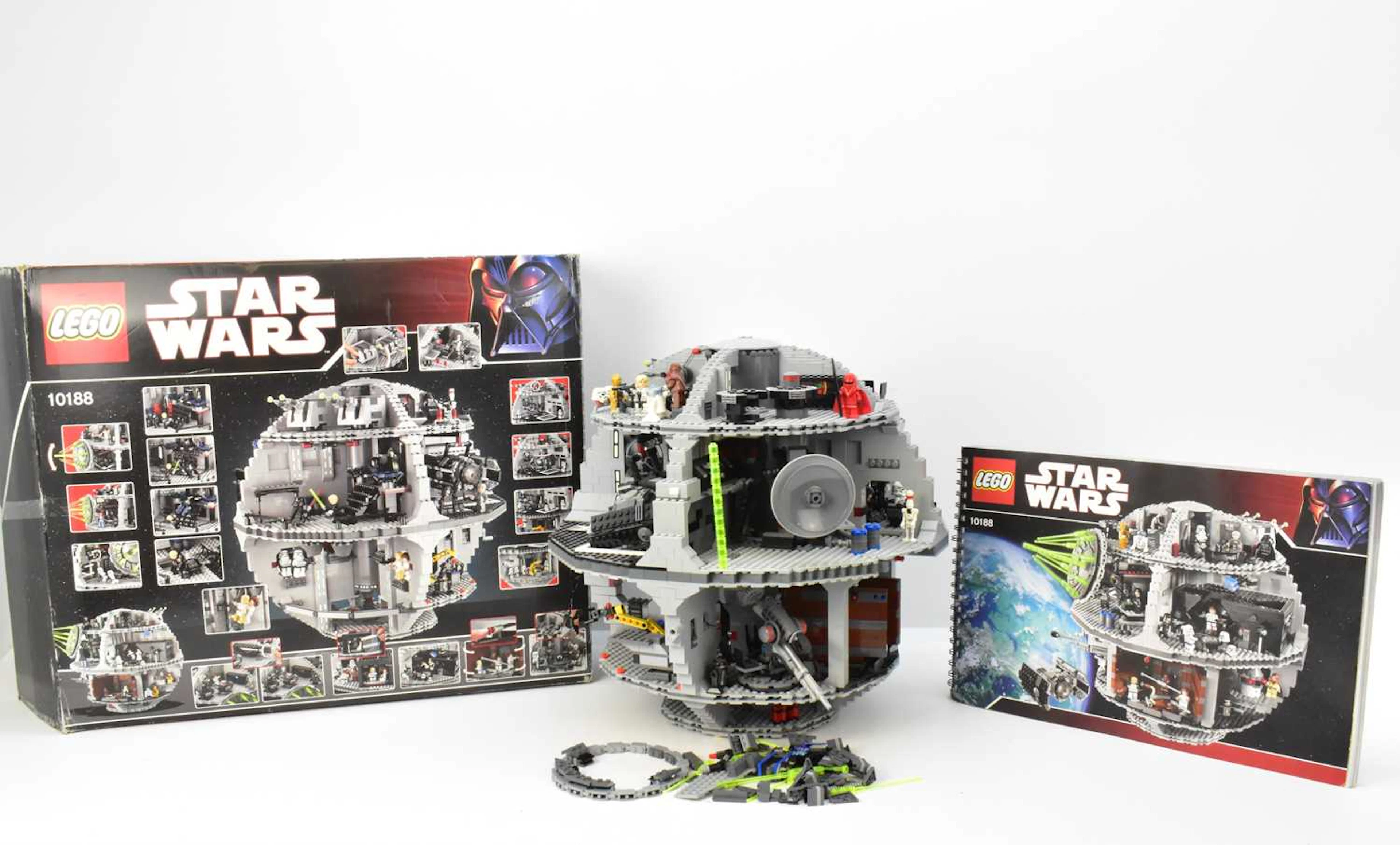 STAR WARS; a Lego Death Star construction kit