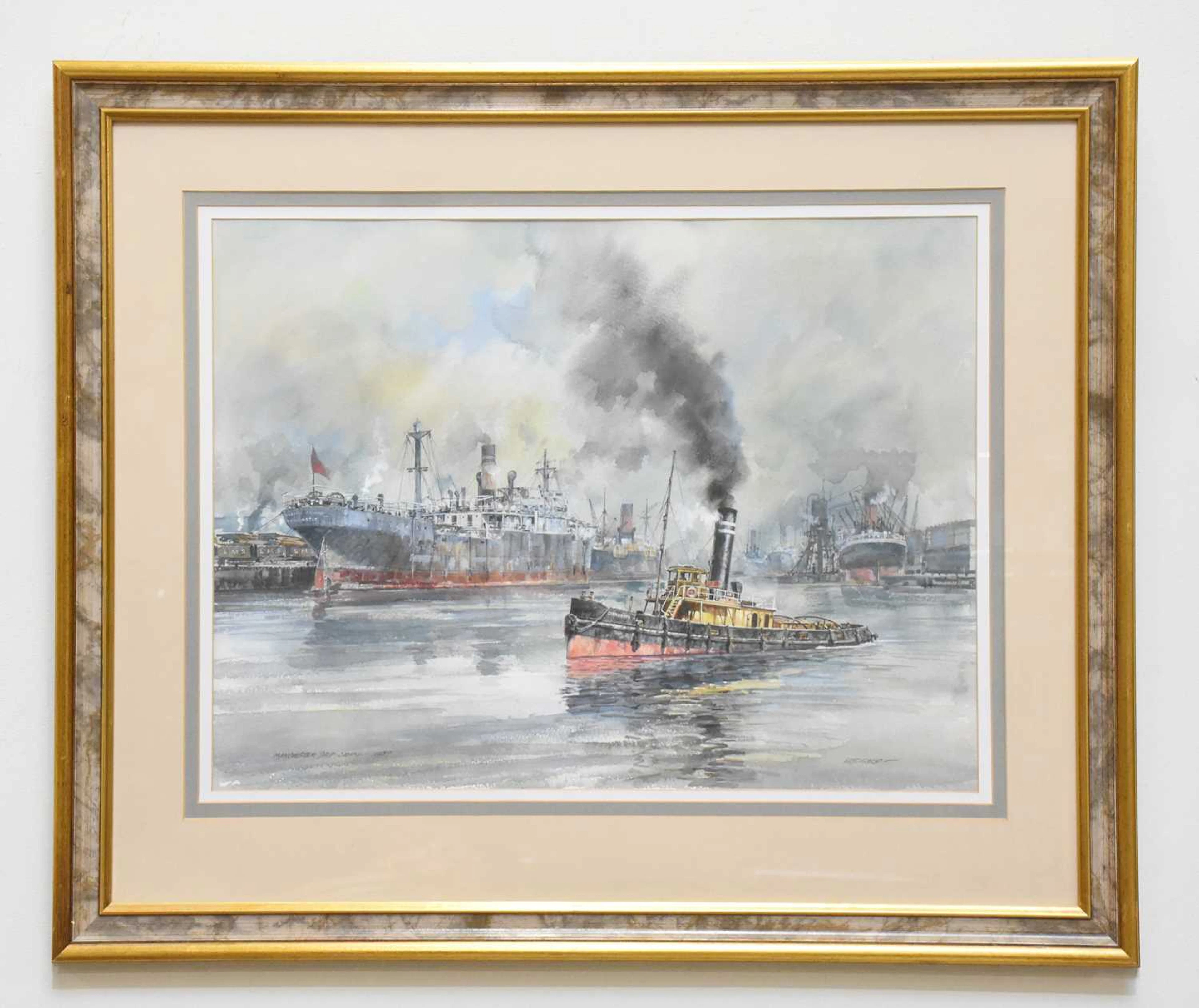 EDGAR HODGES (1928-2025); watercolour