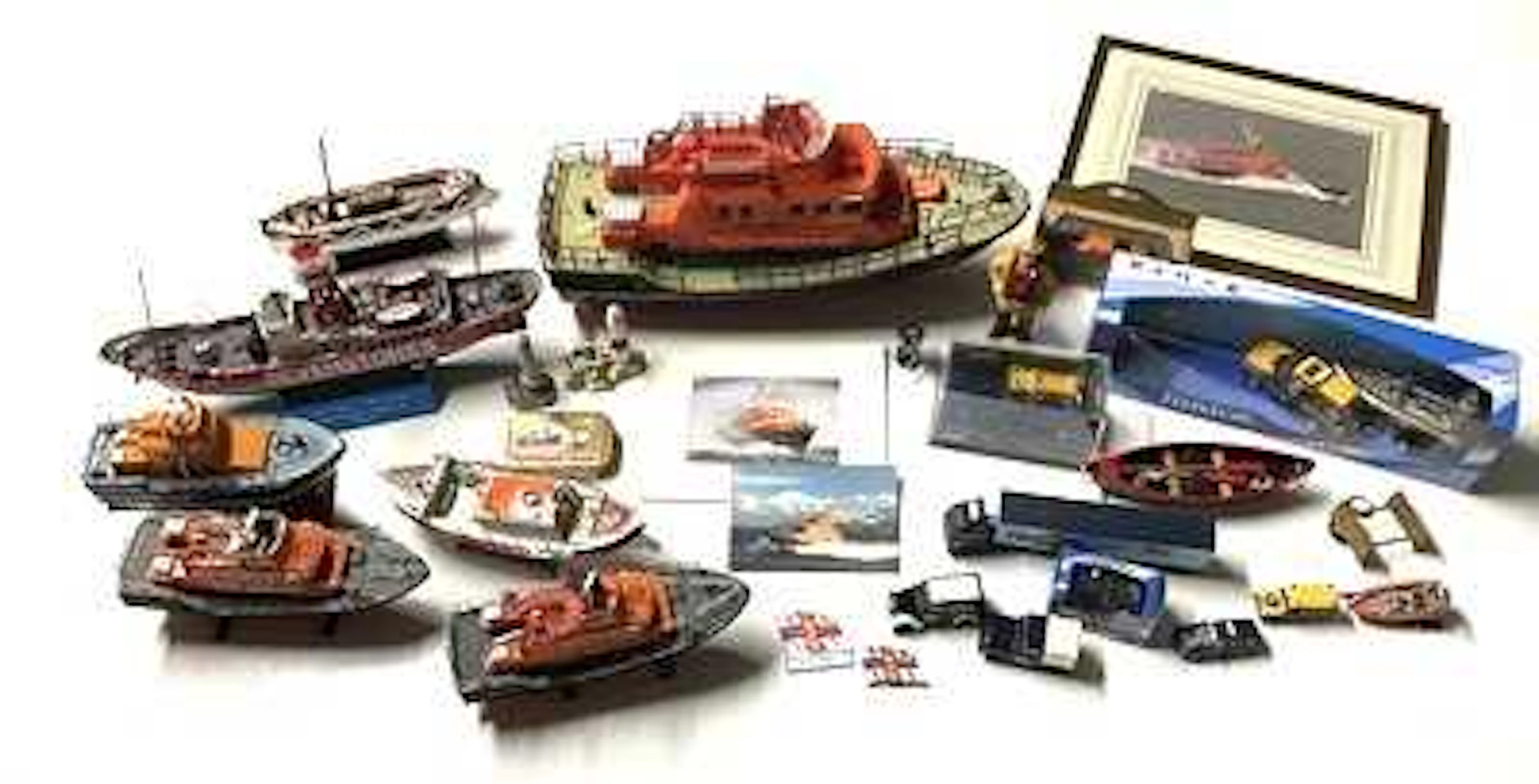 A small amount of RNLI and Coastguard related items