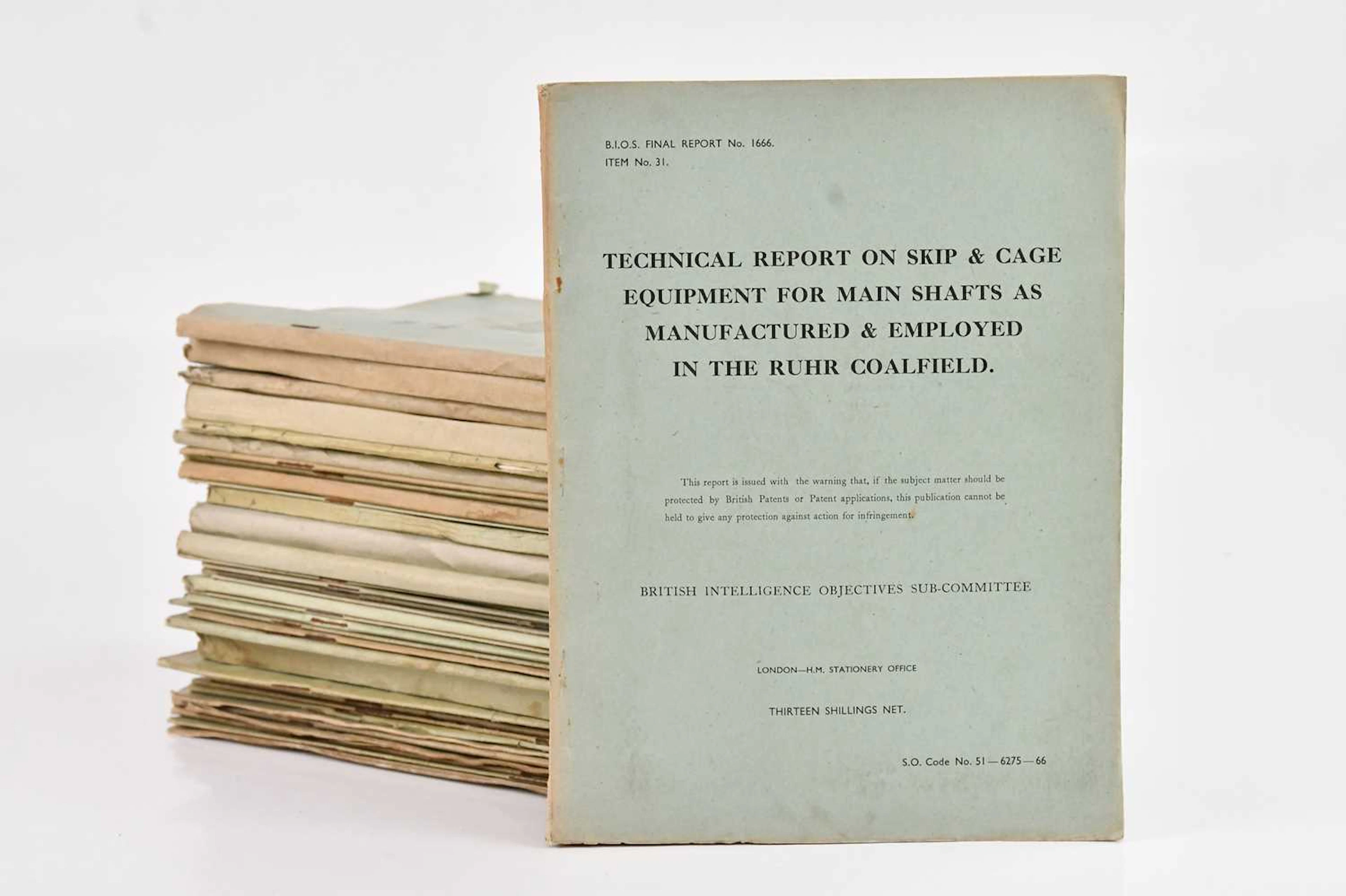 BRITISH INTELLIGENCE OBJECTIVES SUB-COMMITTEE; a...