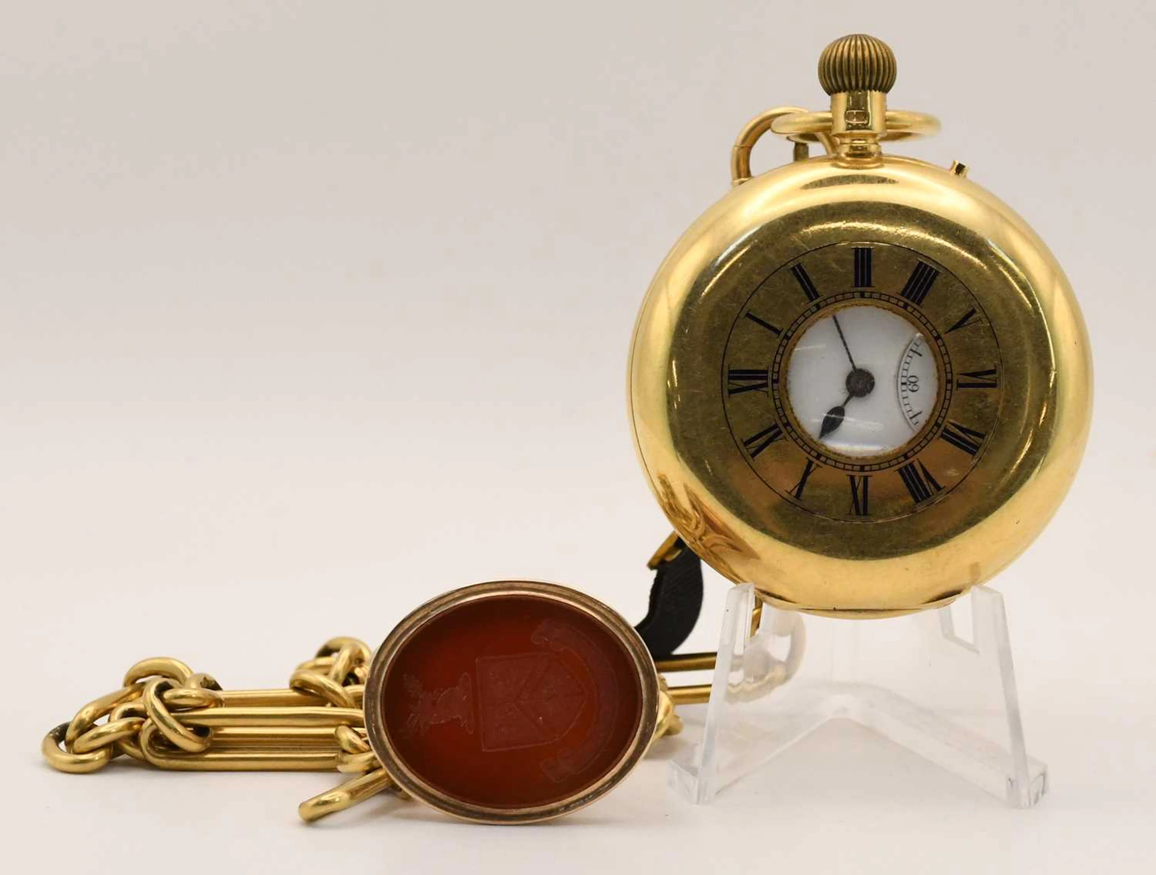MAPPIN & WEBB LTD; an early 20th century 18ct yellow gold...