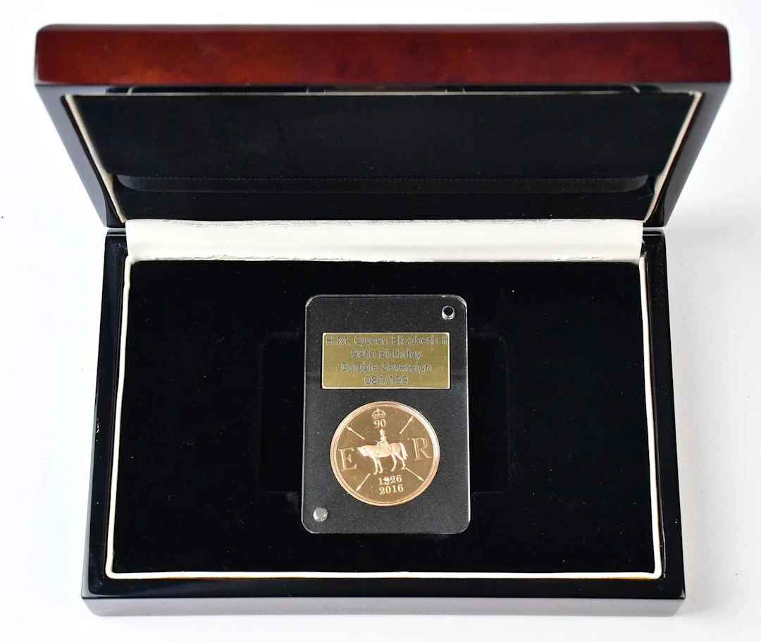 An Elizabeth II double sovereign