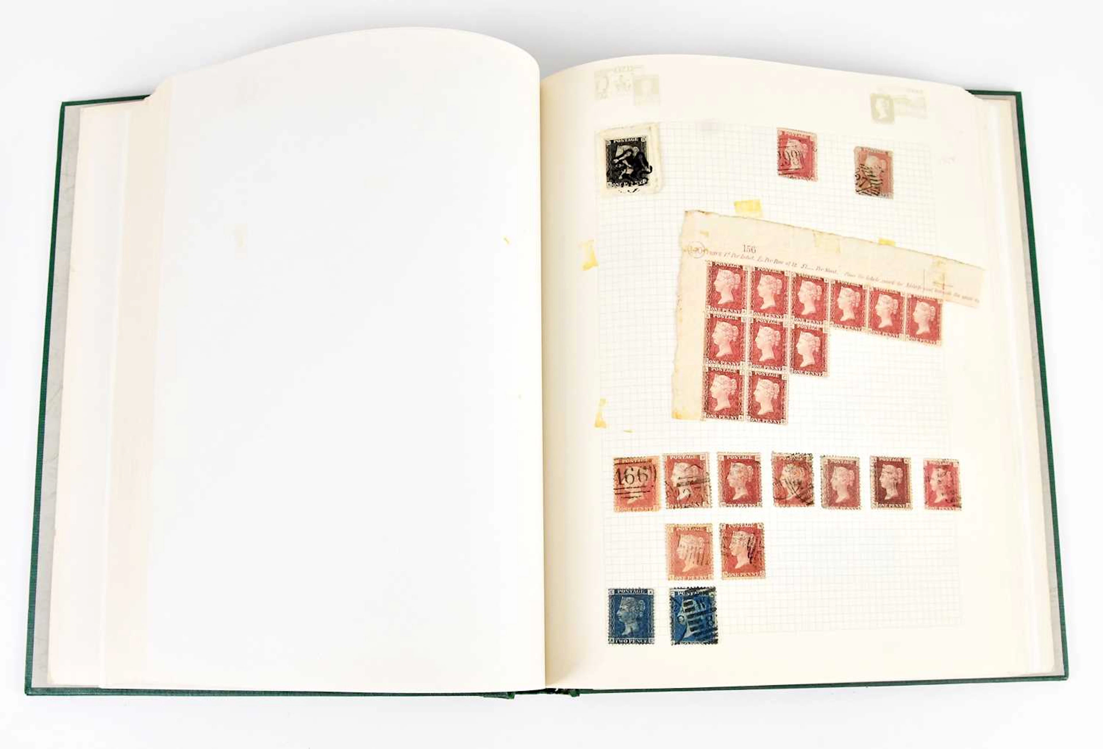COMMONWEALTH; in a Tower album including Cape 4d triangle with three margins